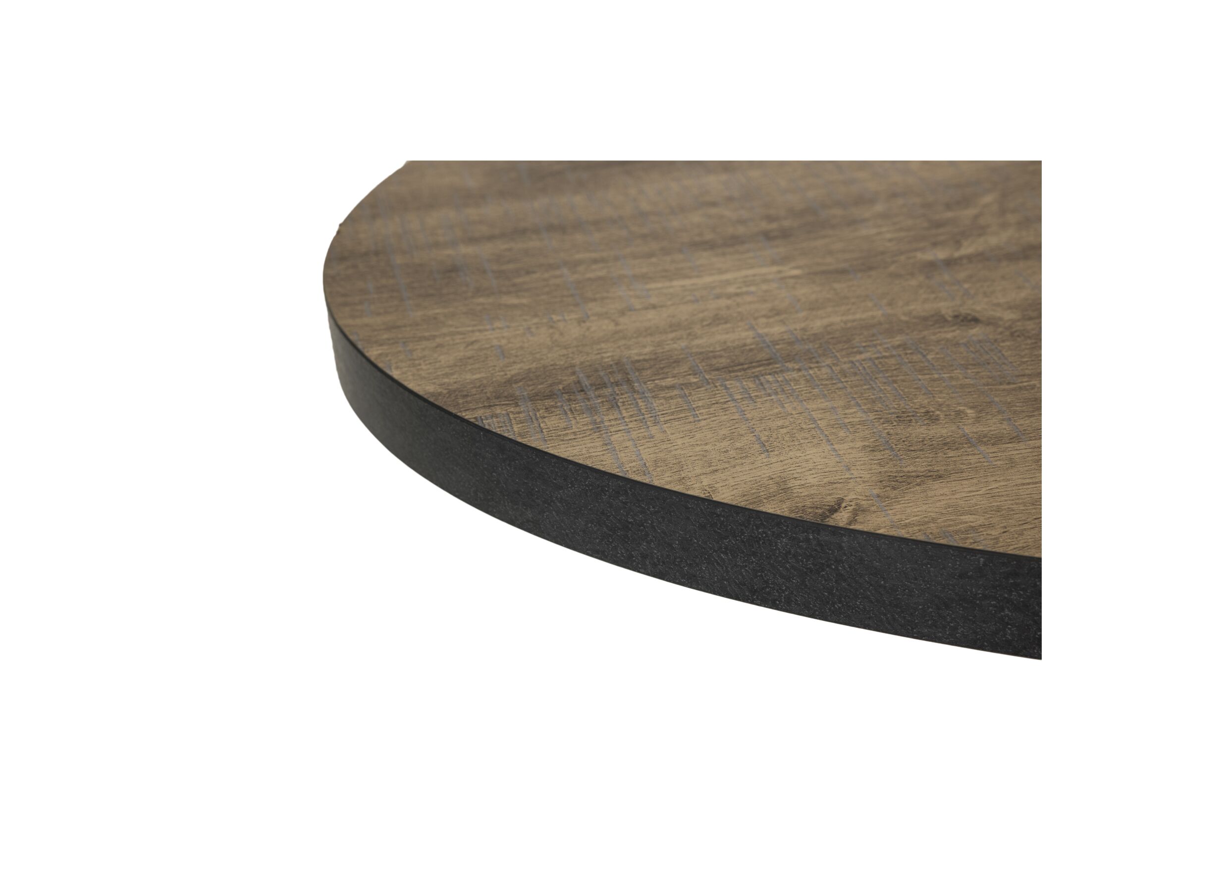 Detail - Table basse Estrella ovale brun