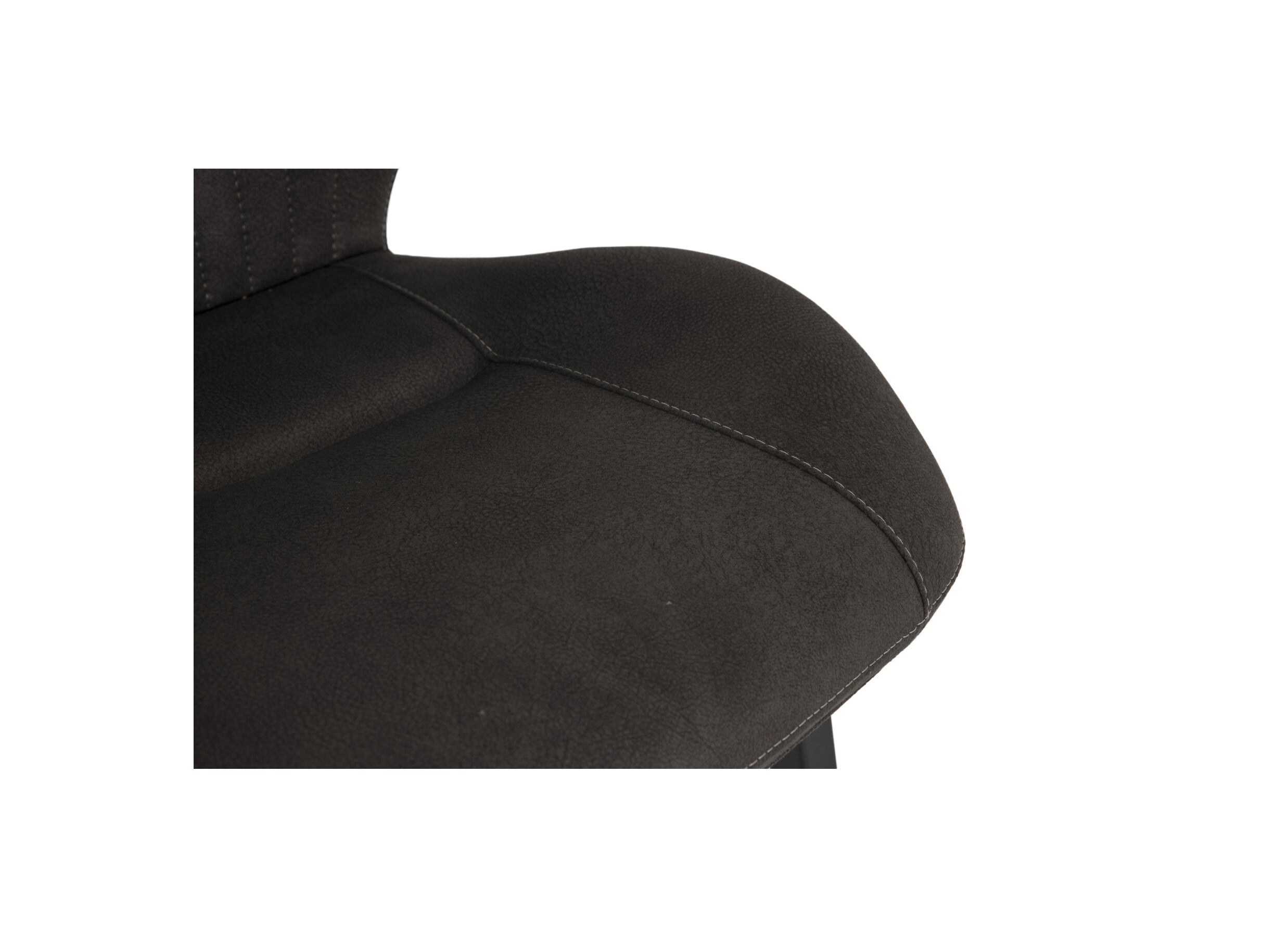 Detailfoto - Barstoel Travis ZH66,5cm - stof - zwart