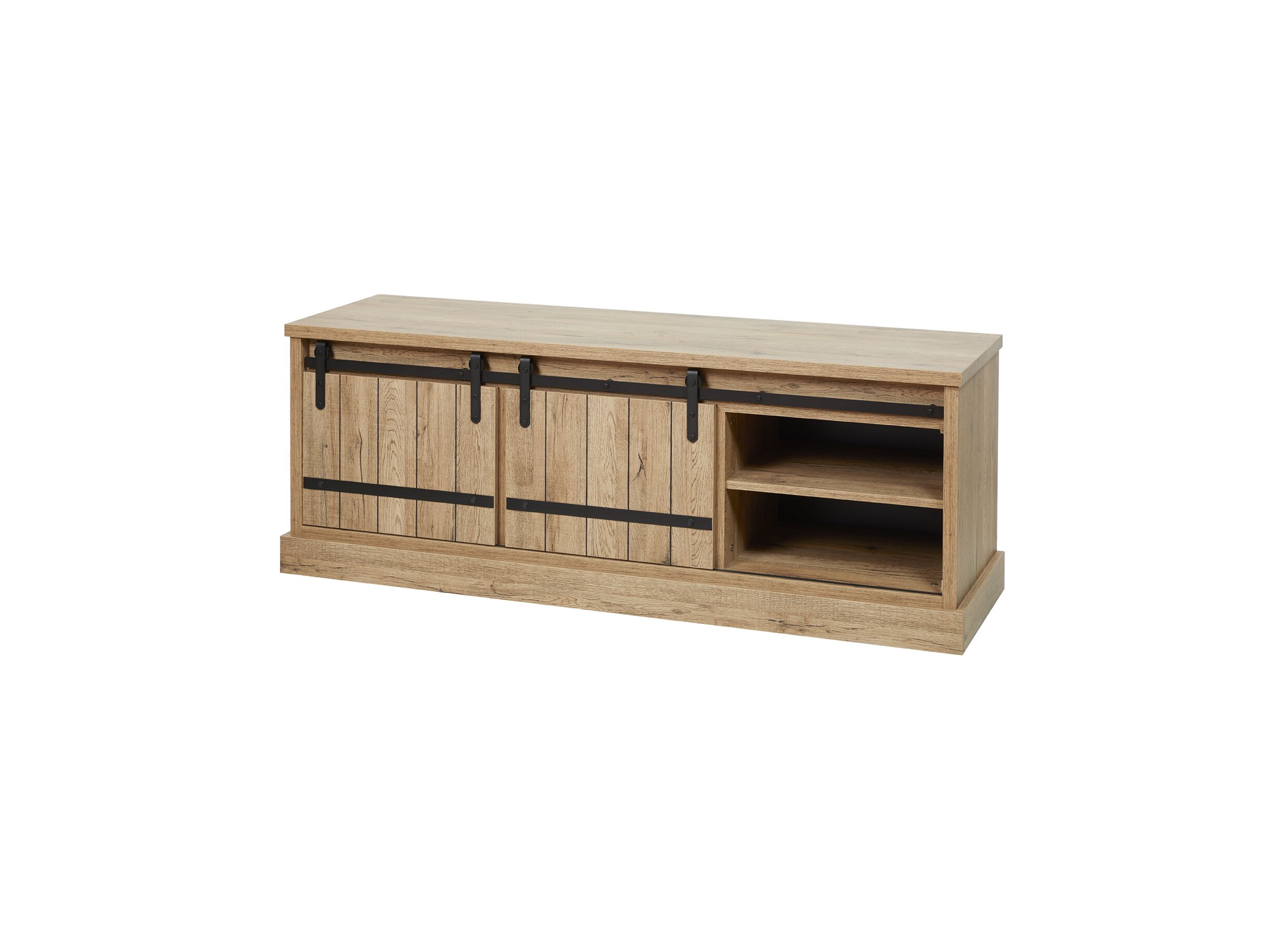 Meuble TV Piero 164cm - film décoratif - scarlet oak
