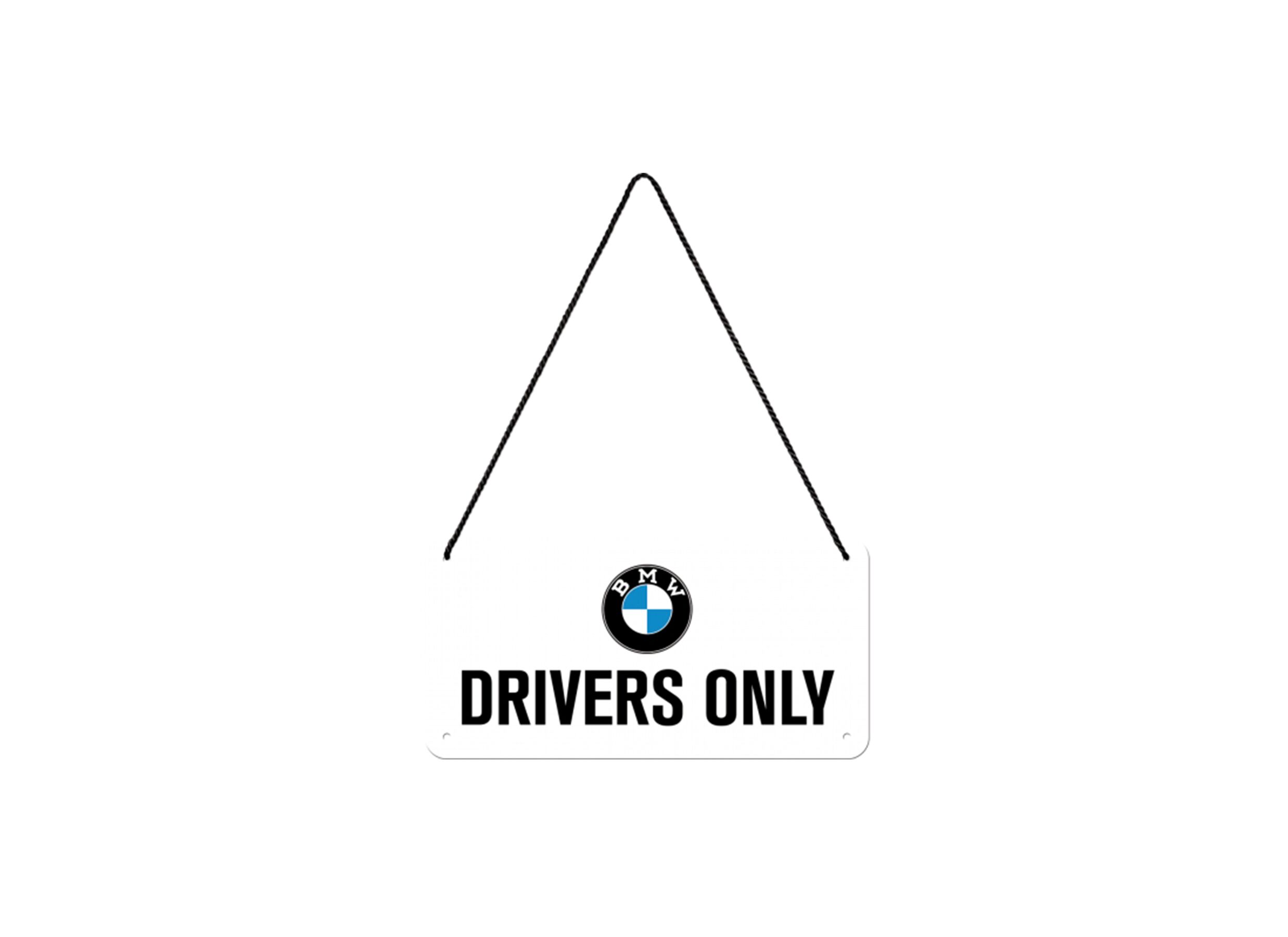 Plaque 10x20cm BMW - Plaque 10x20cm BMW