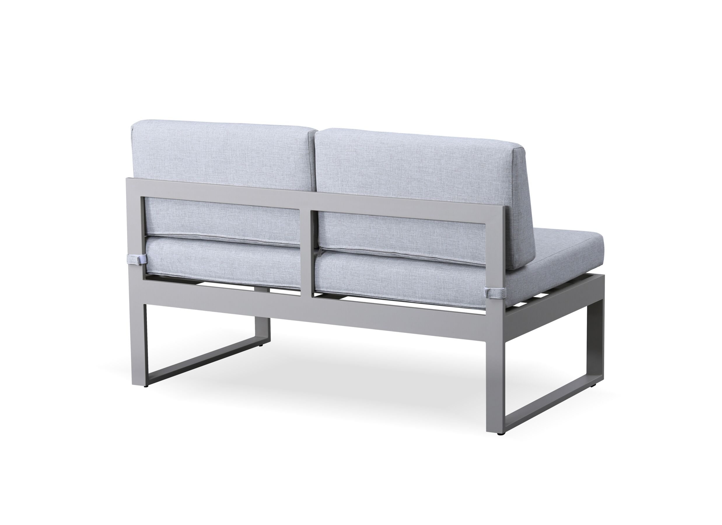 Aperçu - Salon lounge Tonale aluminium polywood - greige