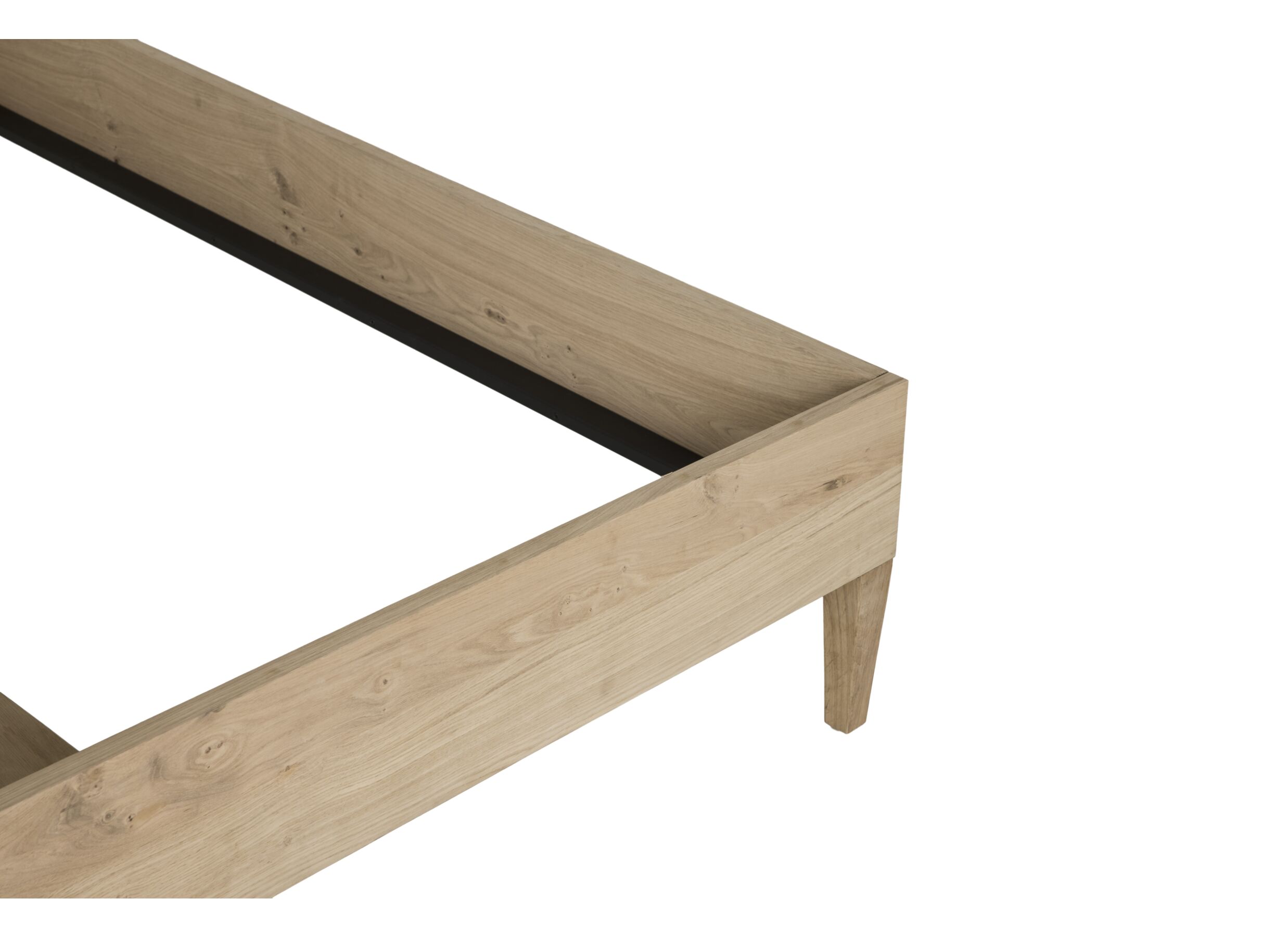 Detail - Lit Notte 180x200cm - chêne massif & placage - naturel