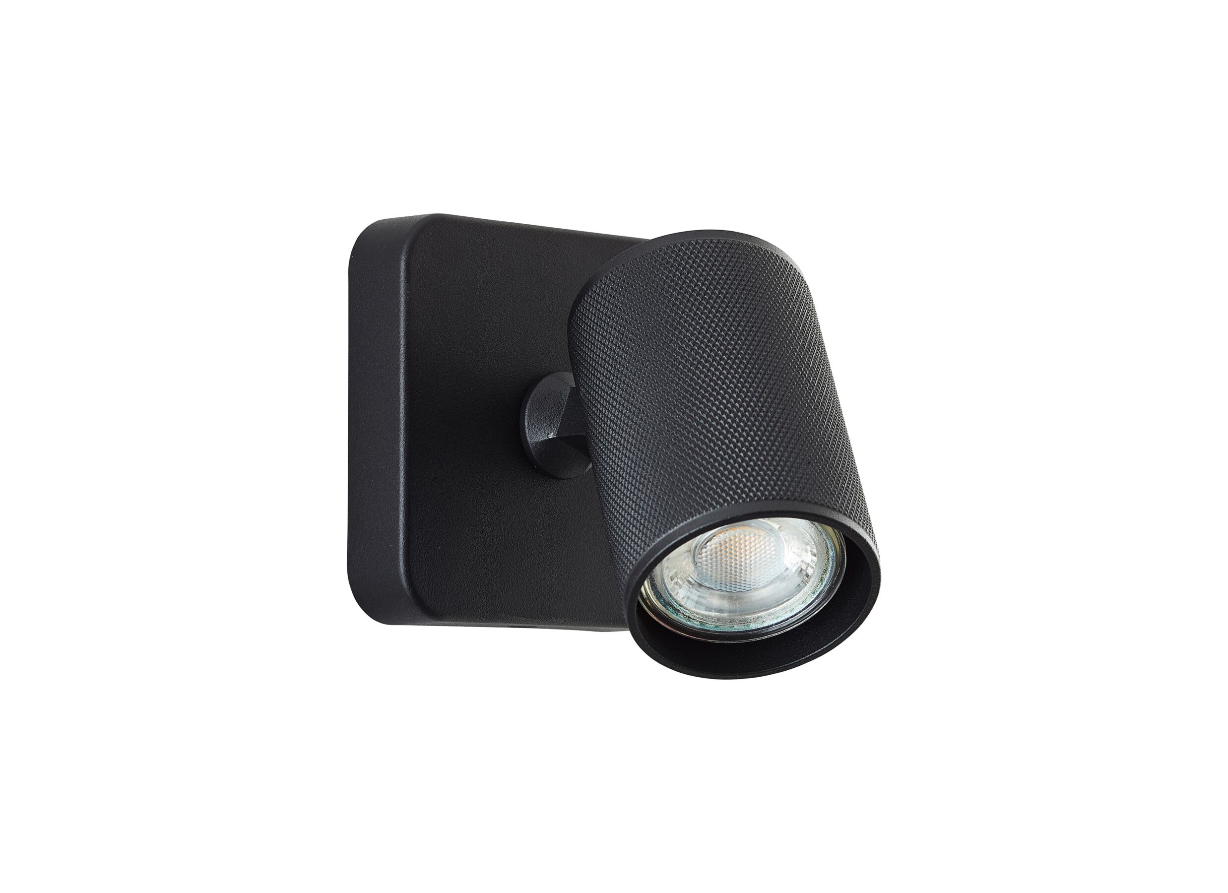 Wandspot Marty zand zwart 5W GU10