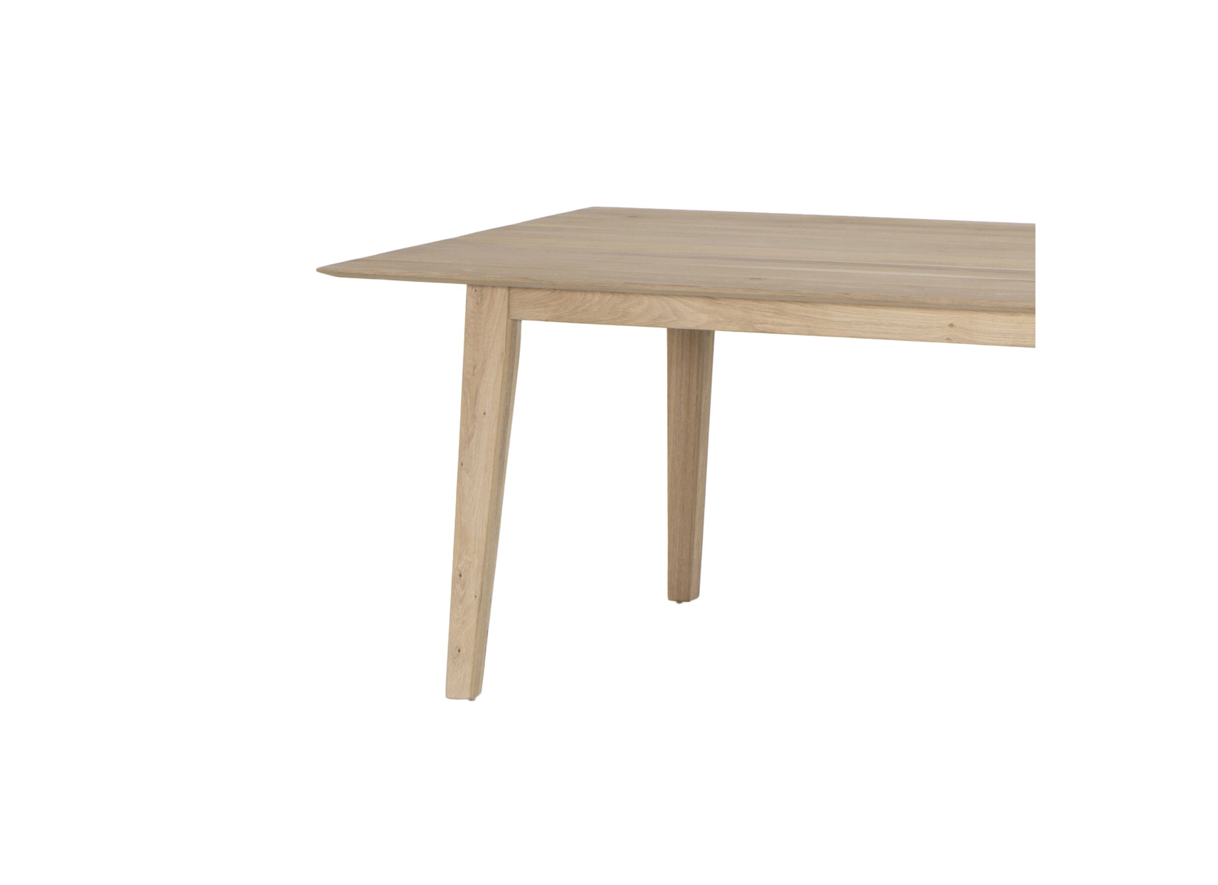 Detail - Table Legato 160x80cm - chêne massif - naturel