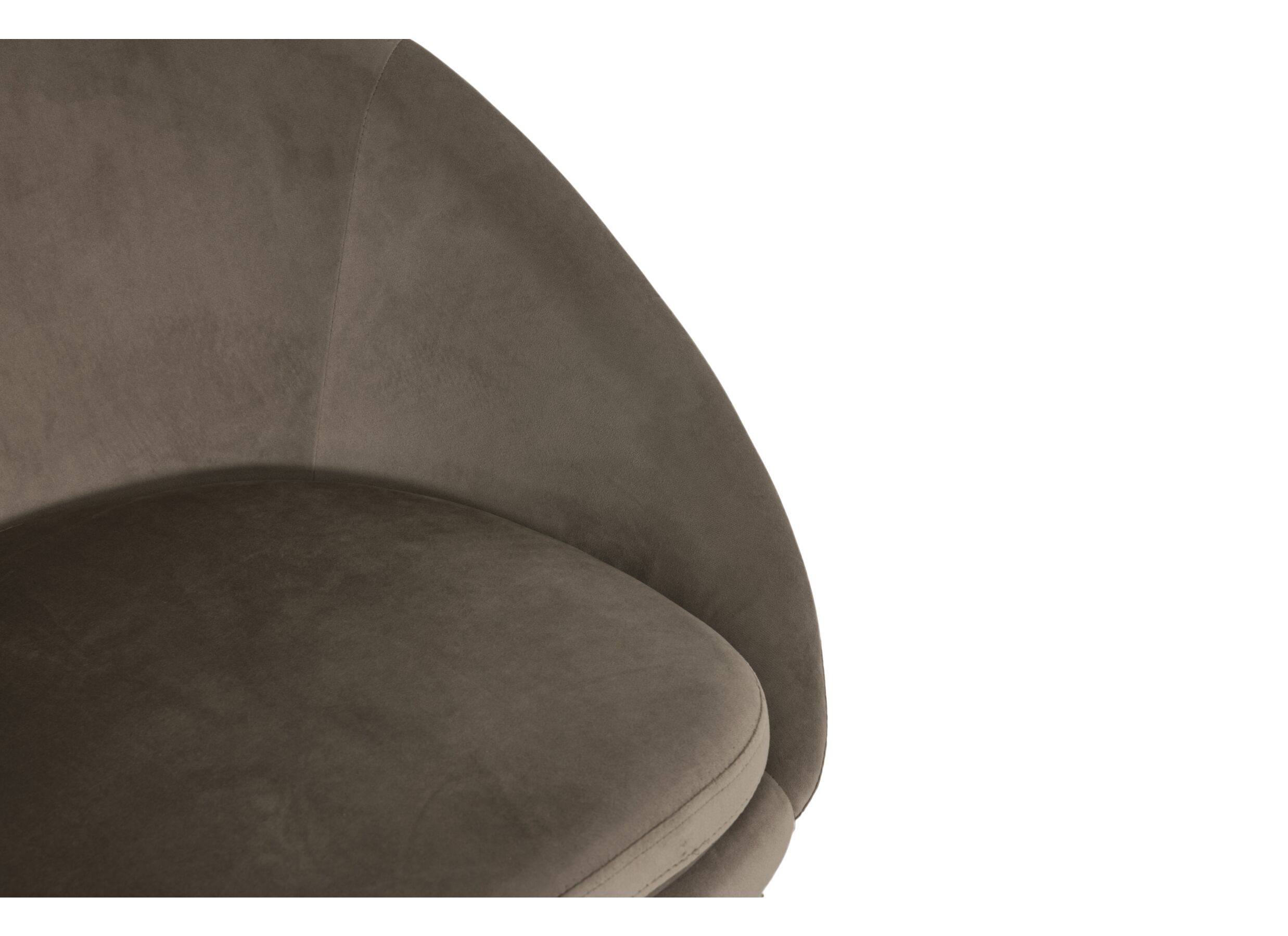 Detail - Fauteuil Juice 70x69x73,50cm - velours - taupe