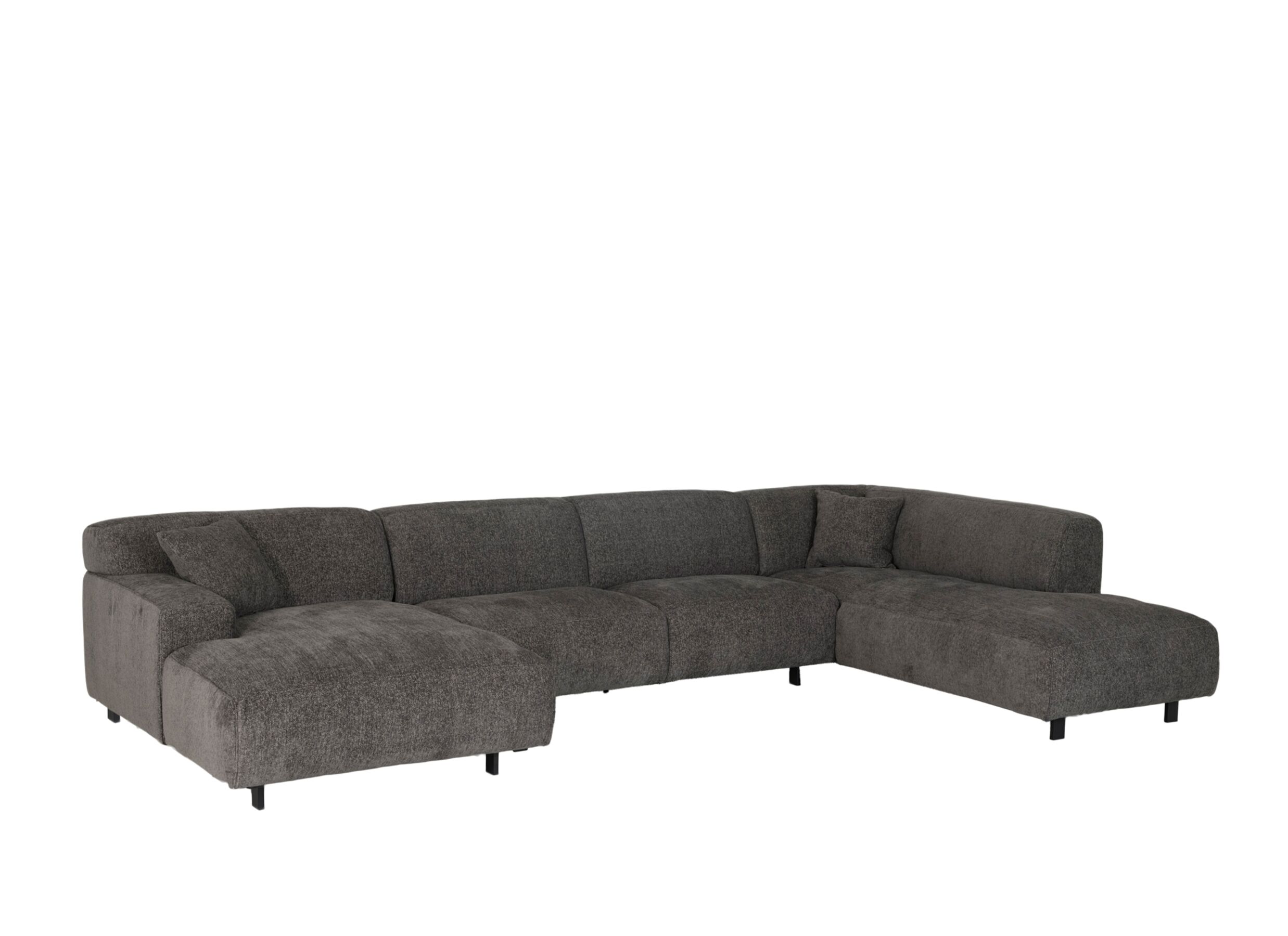 Hoeksalon New-Konstatinopol 398x217cm - stof - raven - Hoeksalon New-Konstatinopol 398x217cm - stof - raven