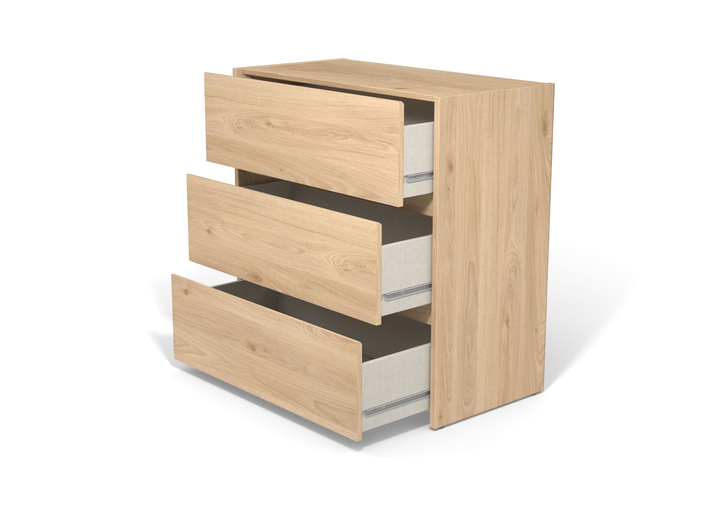 Indeling - Ladekast Mosaik 80x40x81cm - decor - hickory