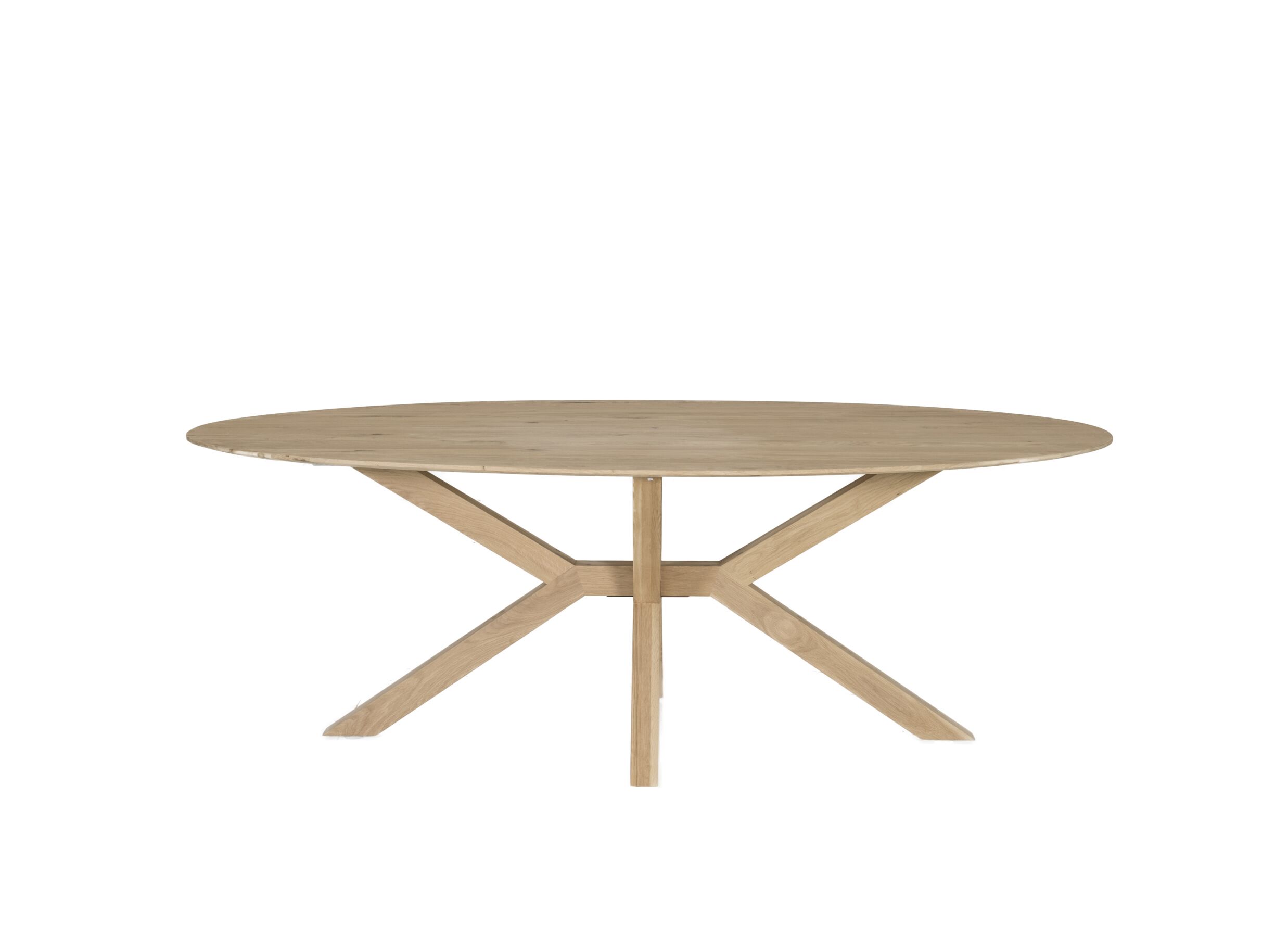 Table Citadel 220x110cm - chêne massif - naturel