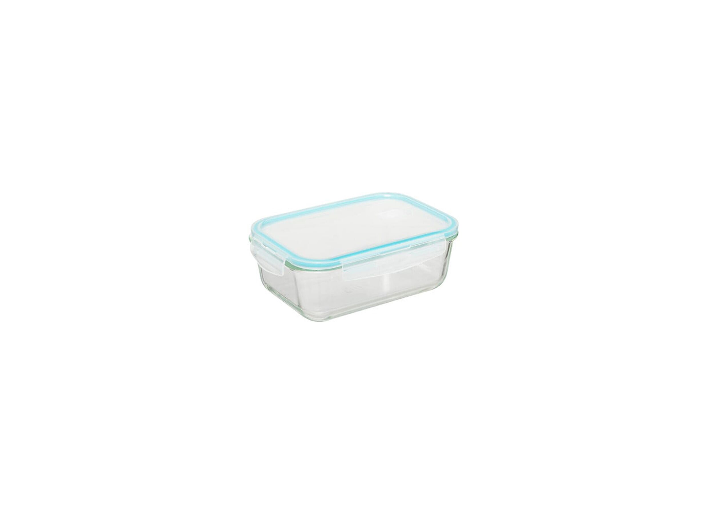 Aperçu - Boite de conservation ClipEat - verre - bleu lot de 3