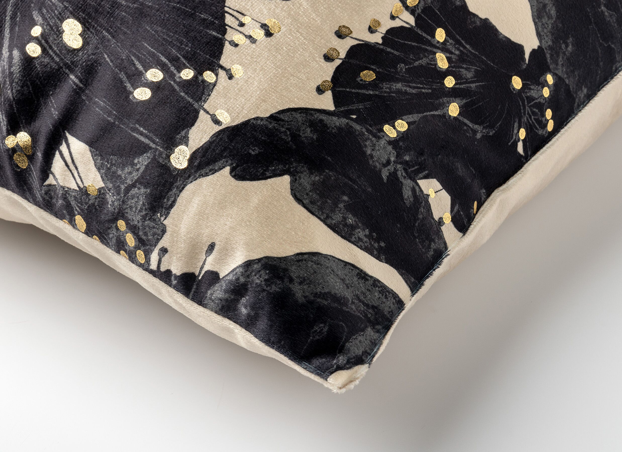 Detail - Coussin Mosi 45x45cm - polyester - brazillian sand