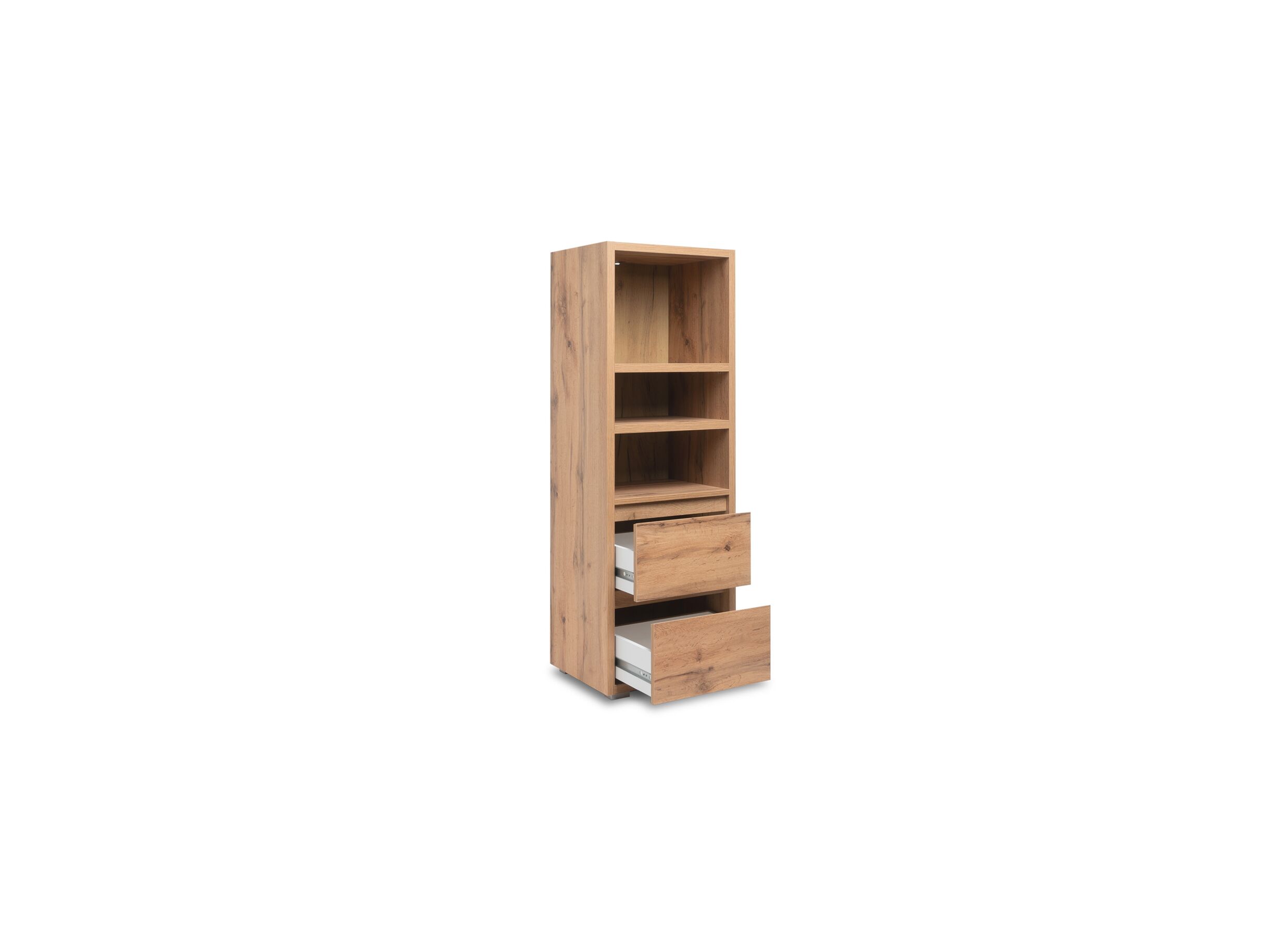 Overzichtsfoto - Wandmeubel Image 22 45x37x137cm - melamine - honing eik