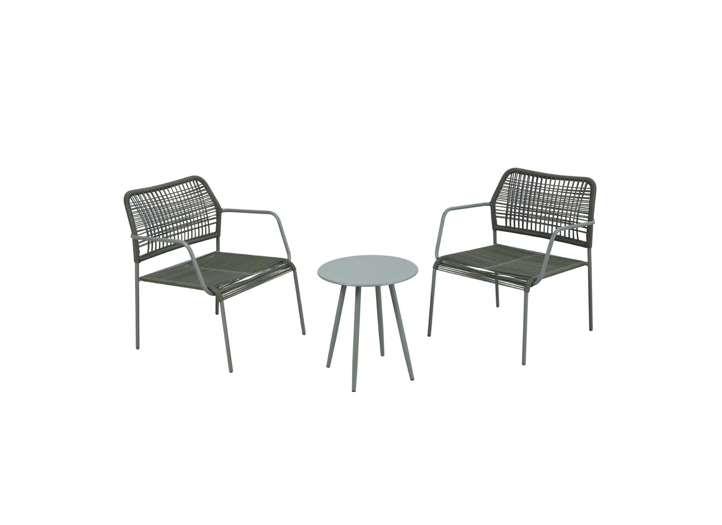 Fauteuil de jardin Wave acier vert
