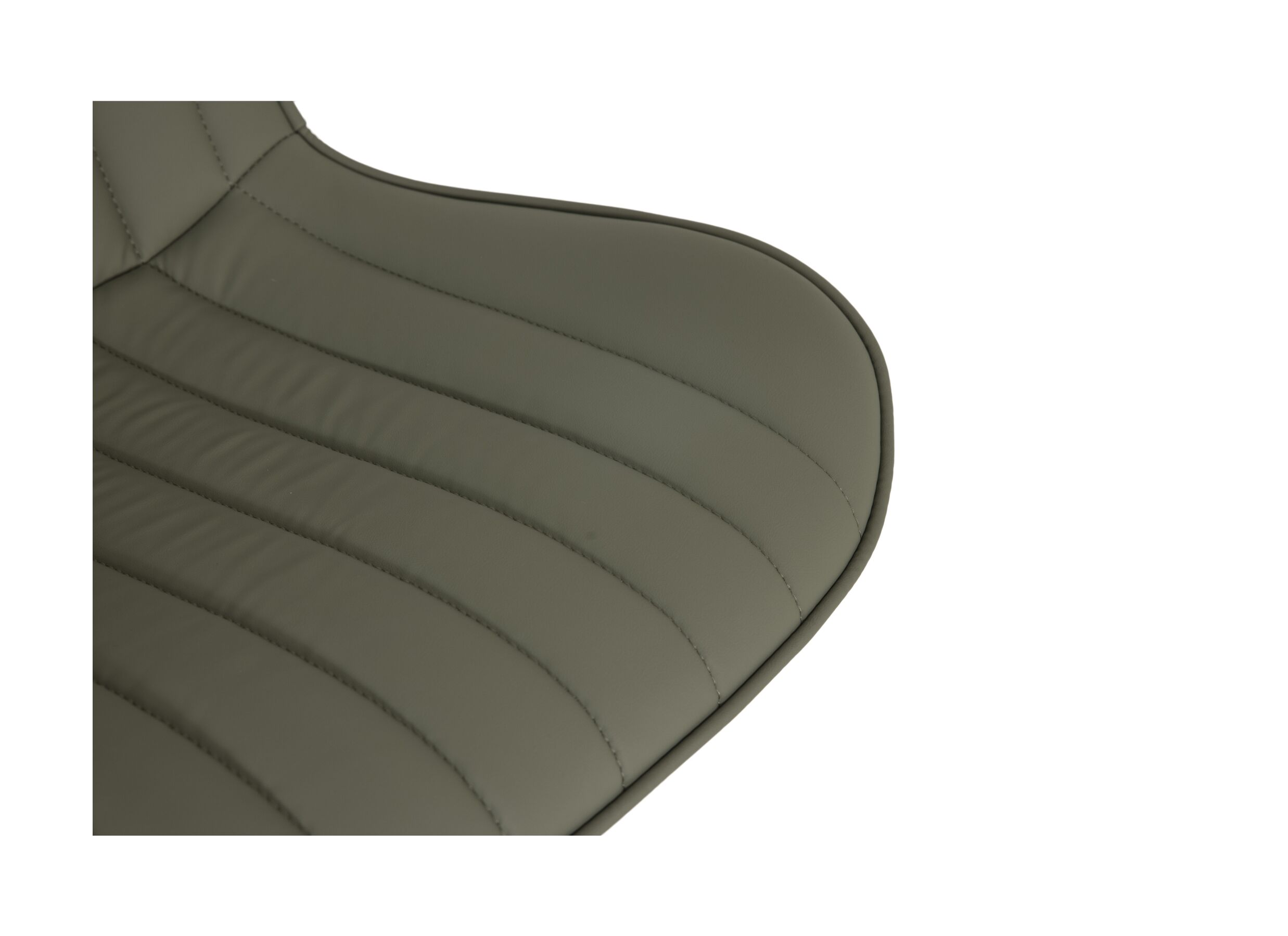 Detailfoto - Barstoel Gigolo ZH58-83cm - lederlook - groen