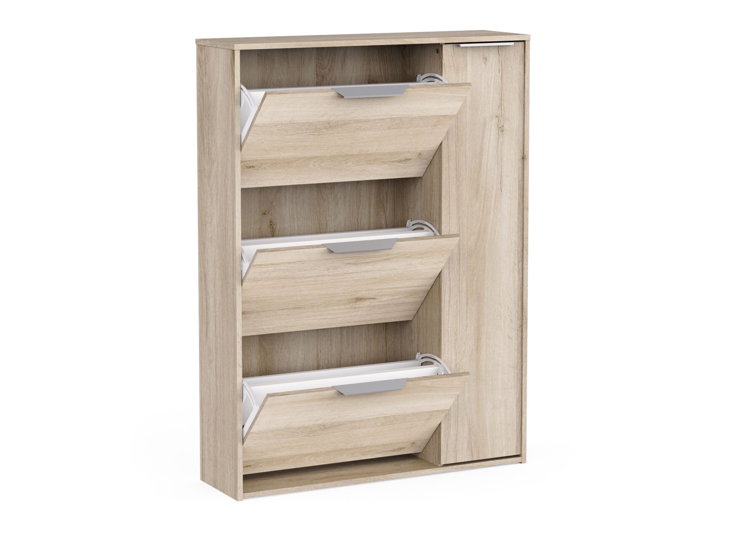 Disposition - Armoire à chaussures Ghost 91x26x123cm - décor - chêne kronberg