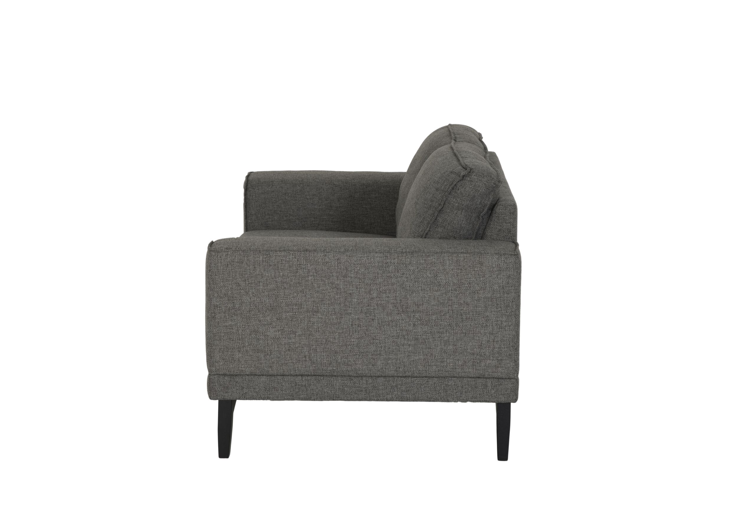 Aperçu - Canapé Colt 3 places - tissu - gris