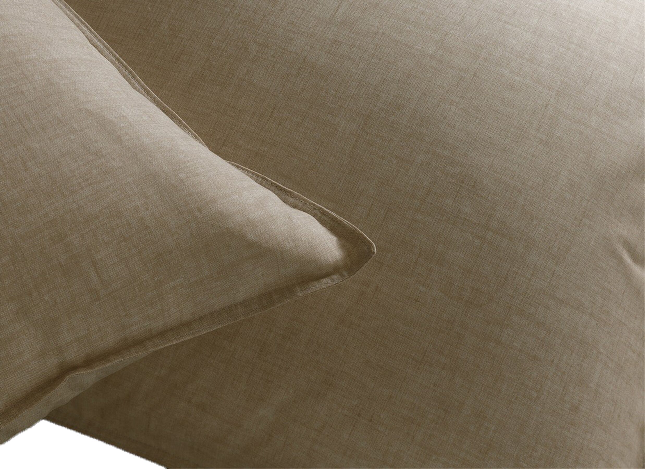 Detail - Housse de couette Zohome 140x220cm - cotton - tan brown