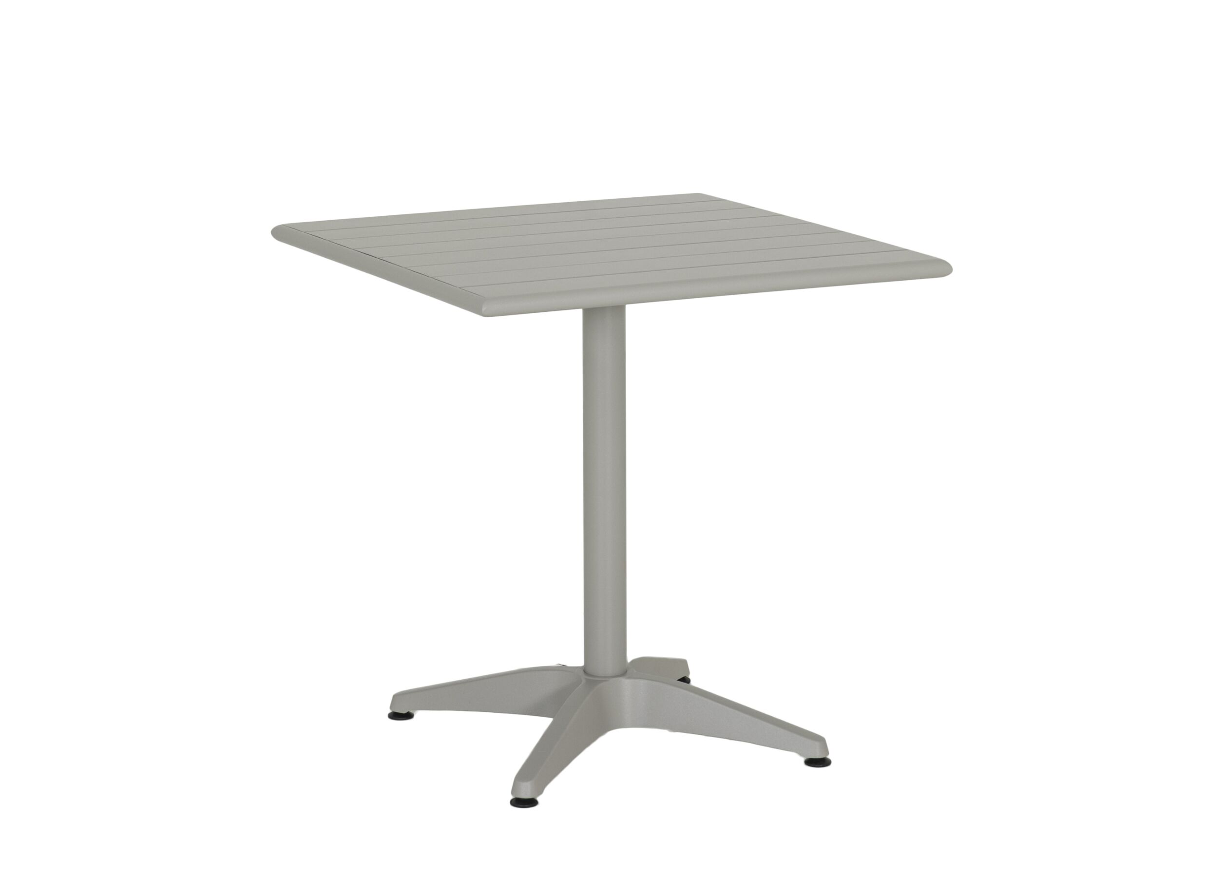 Plus Important - Table de jardin Lush 70x70x72cm - aluminium - greige