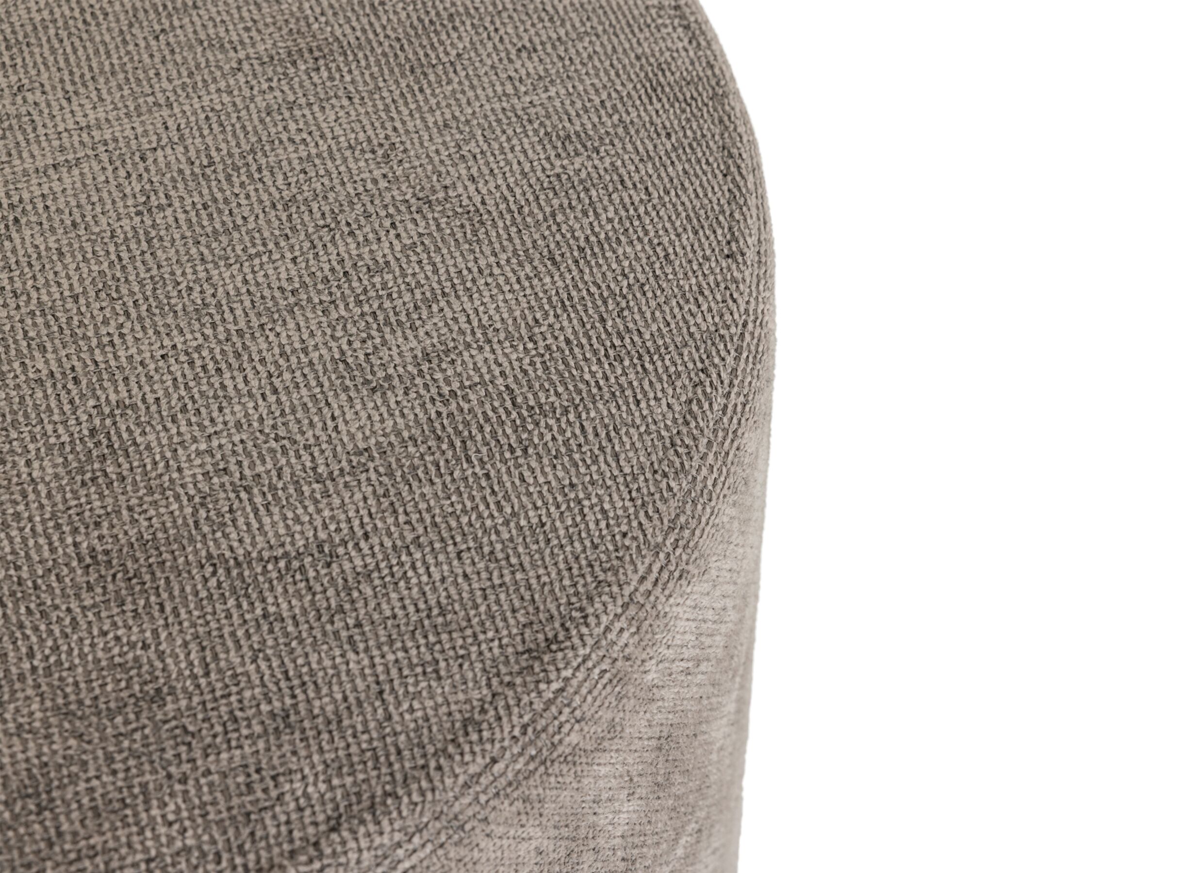 Detail - Pouf Sereno Rondo Ø50cm - tissu - gris