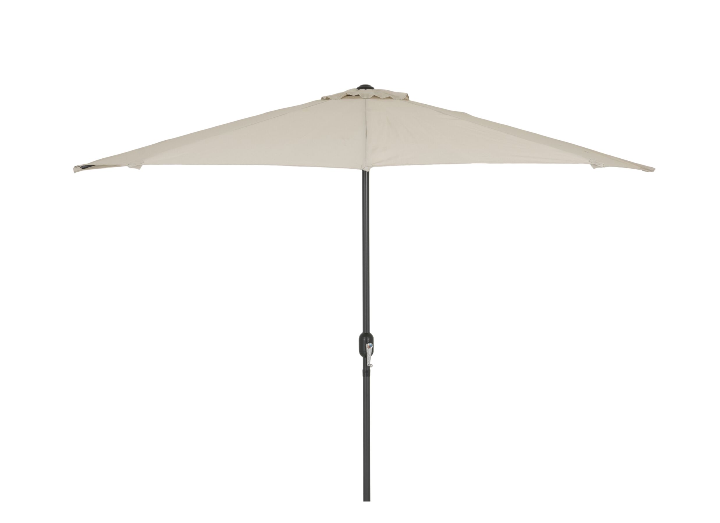 Hoofdfoto - Halve Parasol Athena Ø300cm beige met beschermhoes