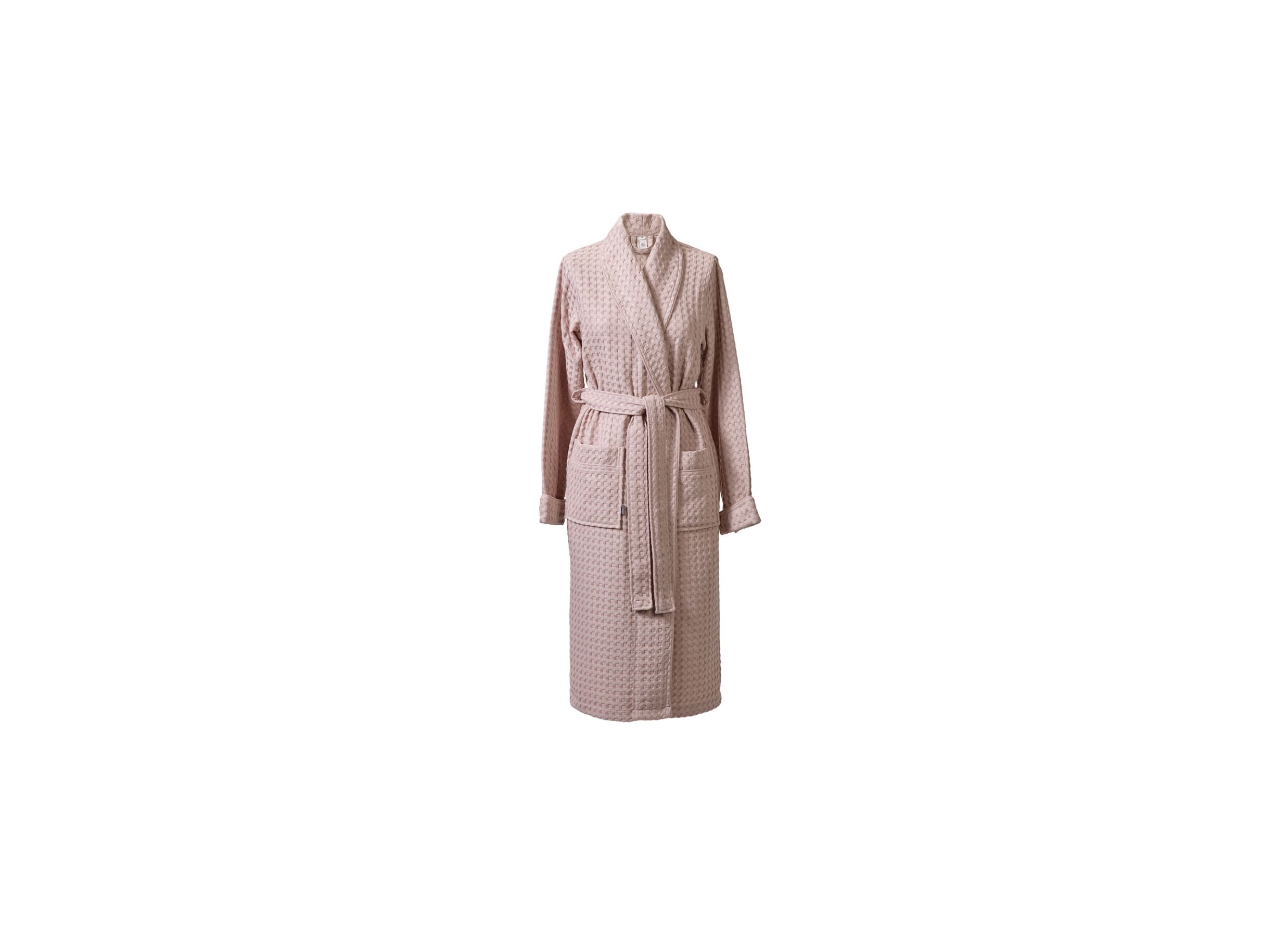 Peignoir Viggo XL coton vieux rose - Peignoir Viggo XL coton vieux rose
