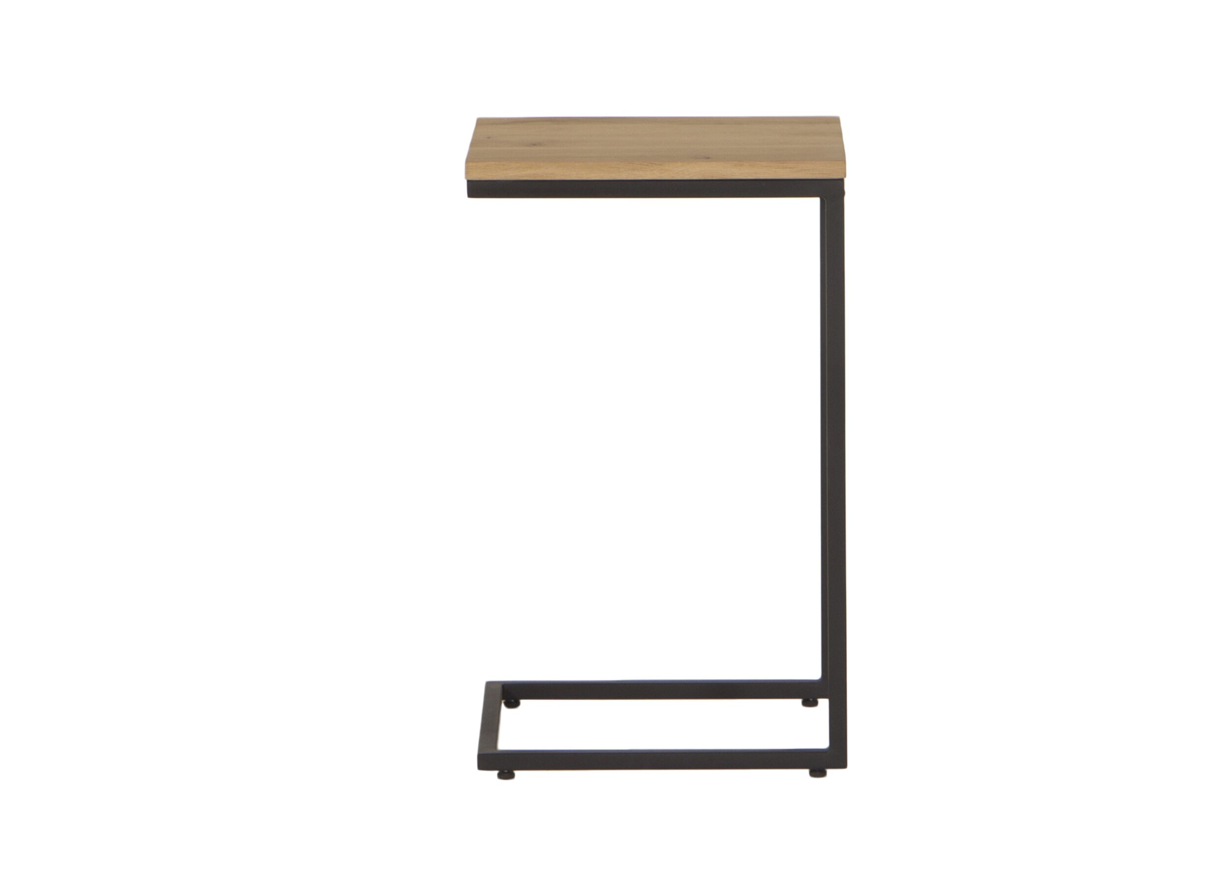 Detail - Table d'appoint Touchwood 40x33cm - chêne massif - naturel