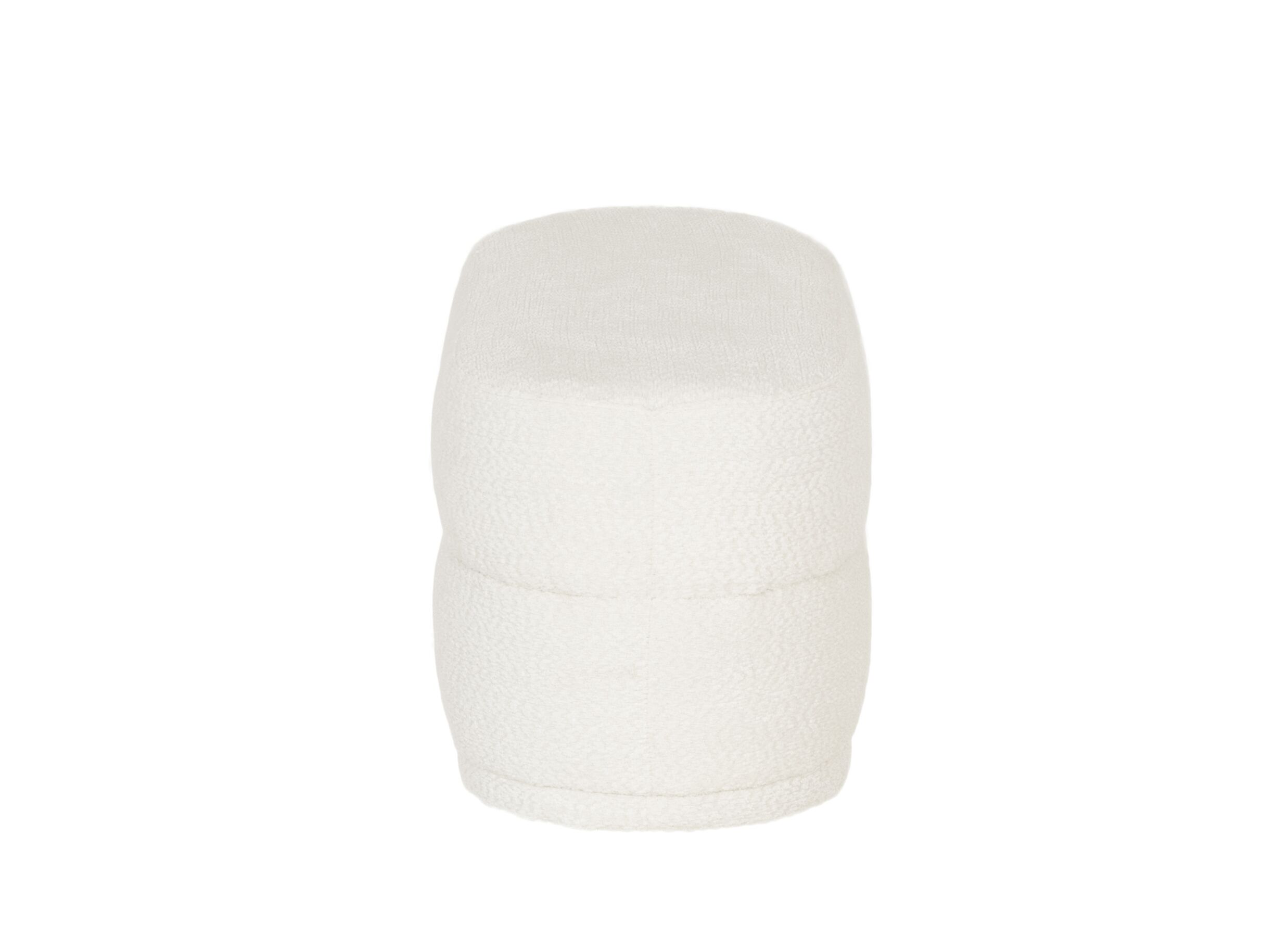 Aperçu - Canapé Somi 100x43x45cm - tissu - blanc
