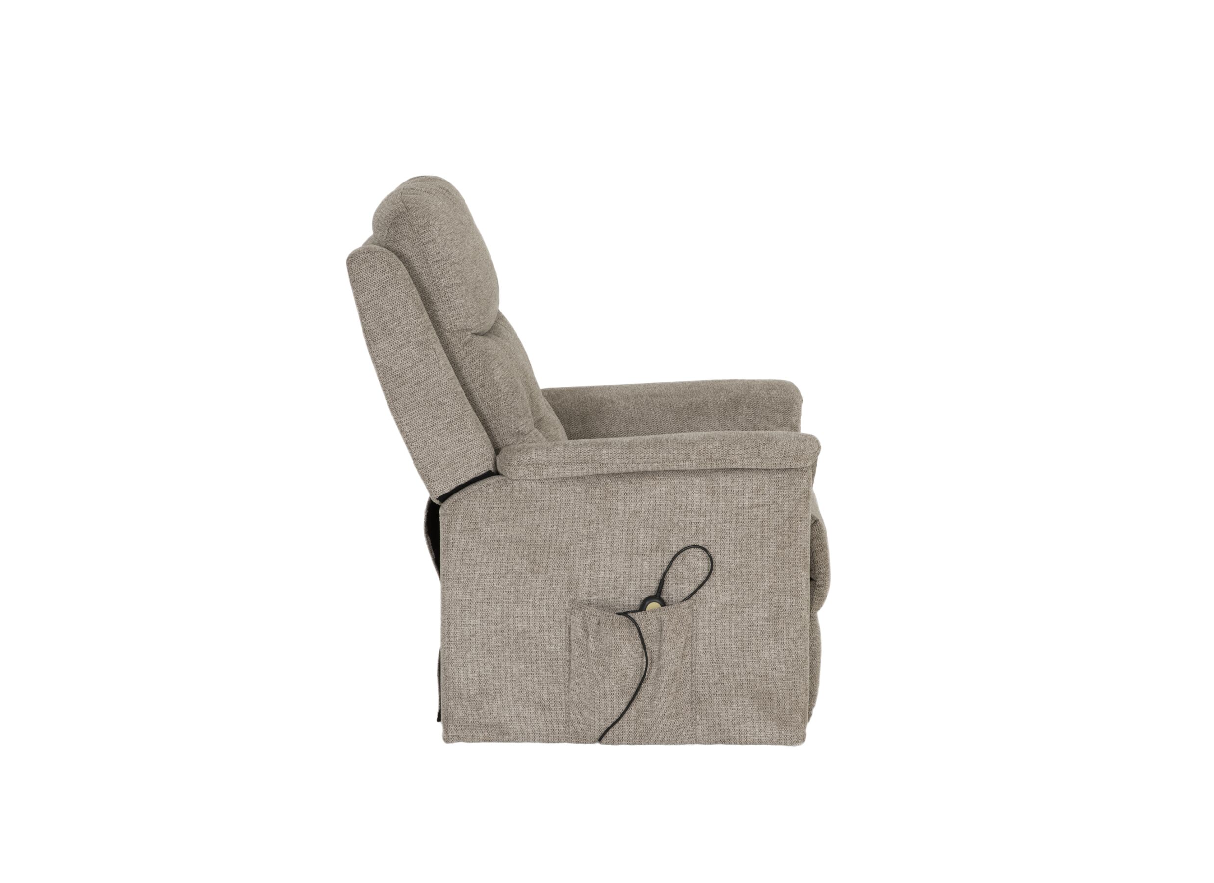 Relaxzetel Cosima elektrisch stof beige