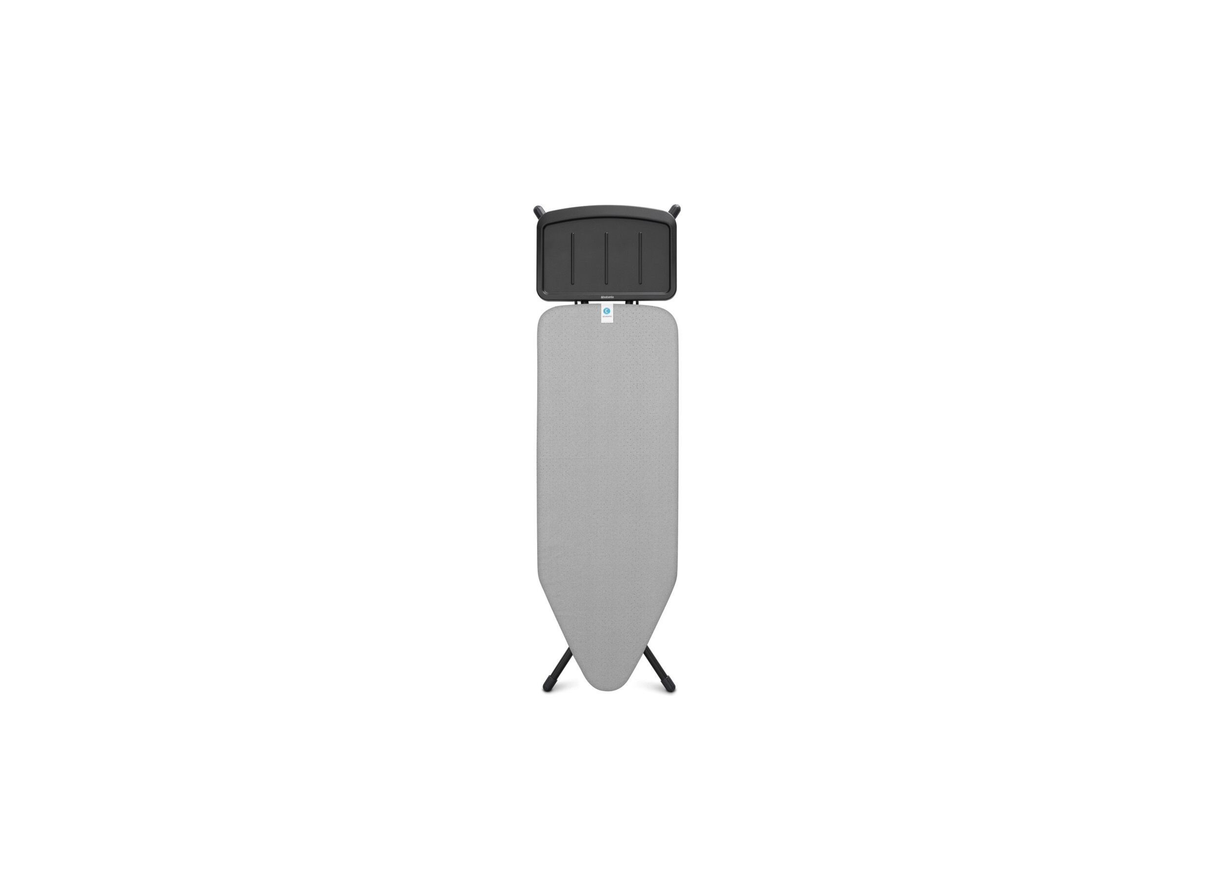 Overzichtsfoto - Strijkplank C solide stoomunithouder Brabantia 124x45cm - staal - grijs