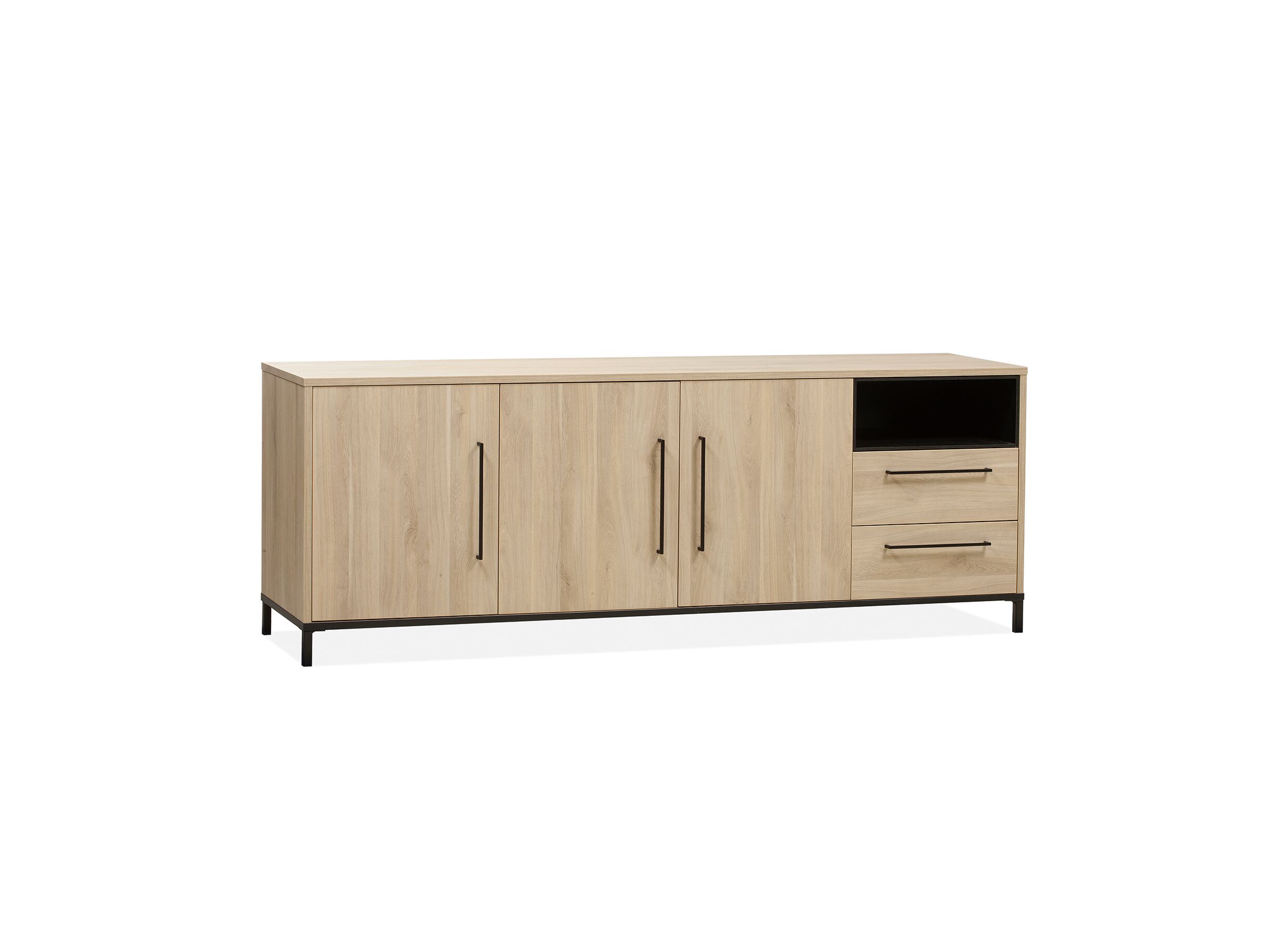 Dressoir Bridge 219cm - lamulux - fresh oak/old piano