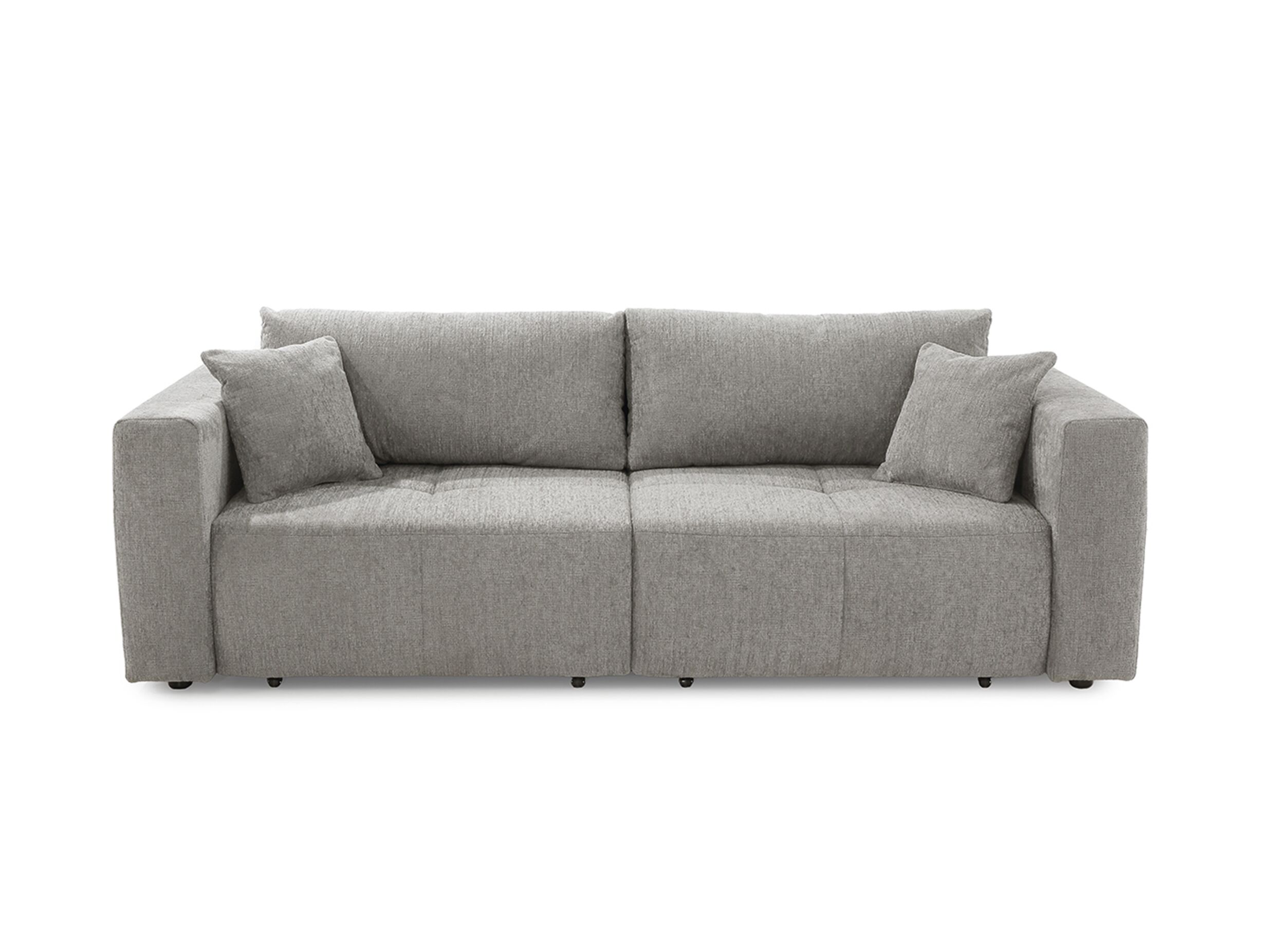 Zetel Relax Bigsofa 4-zit - stof - chenil lichtgrijs - Zetel Relax Bigsofa 4-zit - stof - chenil lichtgrijs