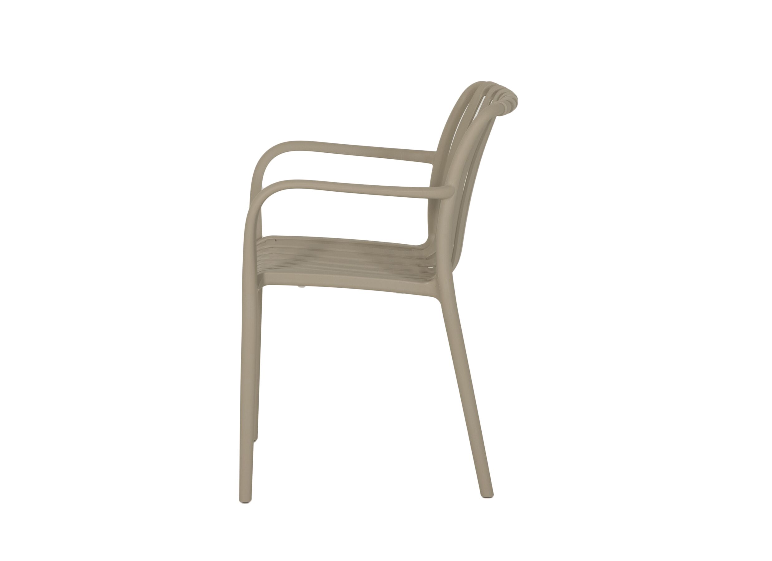 Aperçu - Chaise de jardin Cute 46x58x81cm - synthétique - taupe