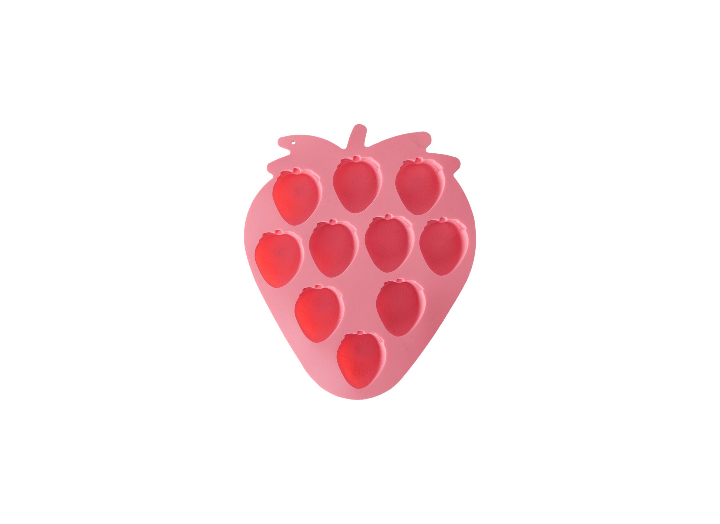 Aperçu - Moule à Glaçons Fragola 19cm - silicone - rose