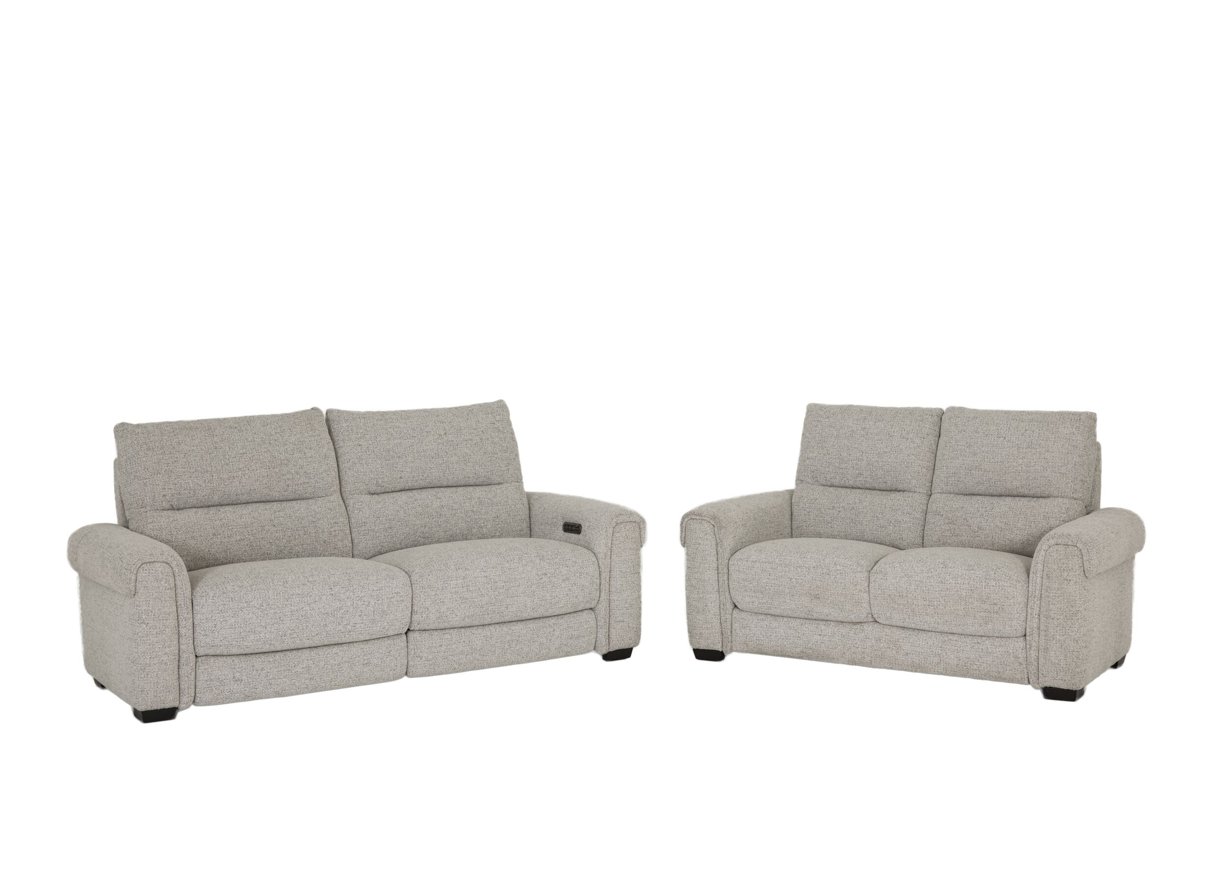 Zetel Hana 2 - Zetel Hana 2,5+2-zit - stof - oyster met relax