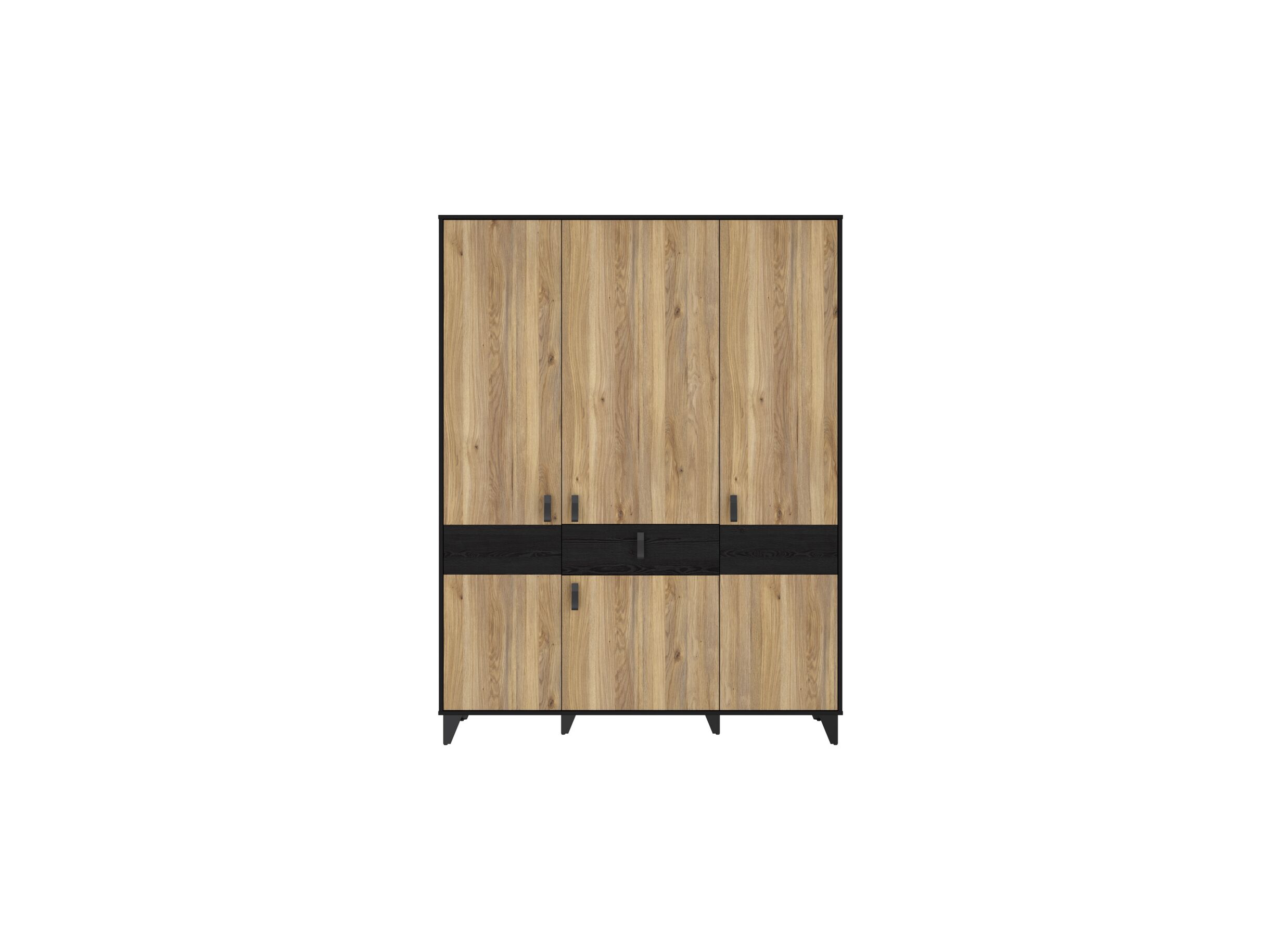 Garde-robe Lya 153cm - décor - cabezone oak/mauvella
