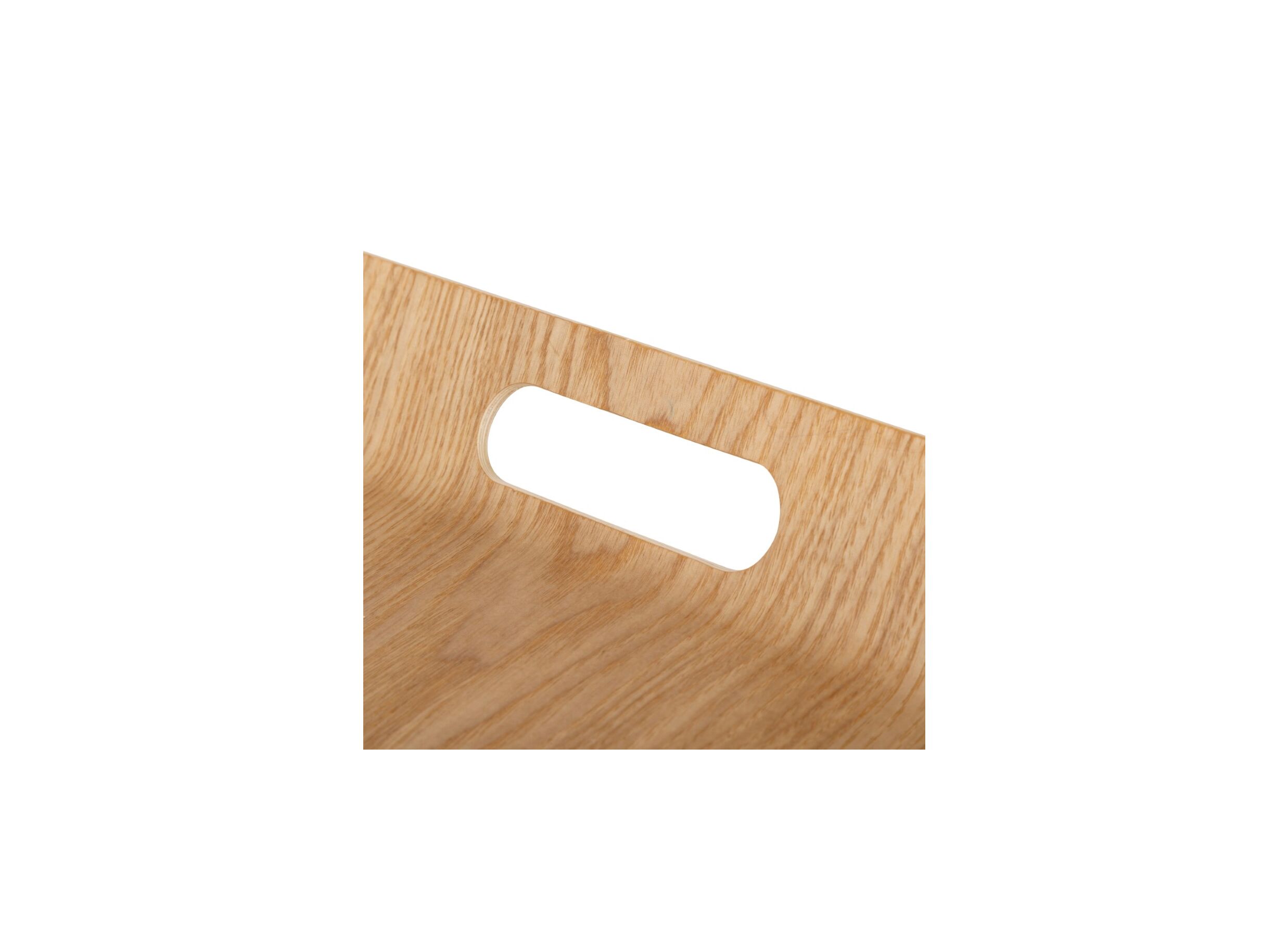 Detailfoto - Dienblad Design 45x35x4,5cm - hout - naturel