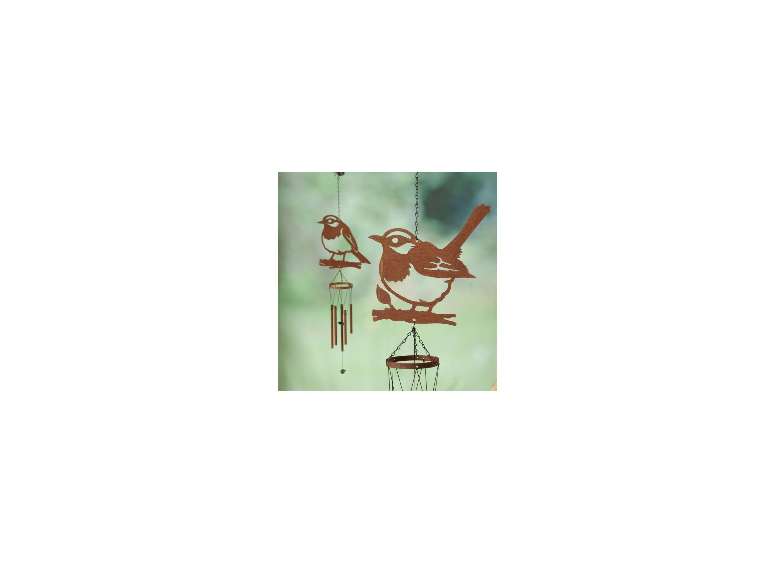 Foto ambiance - Carillon éolien Teta Bird brun