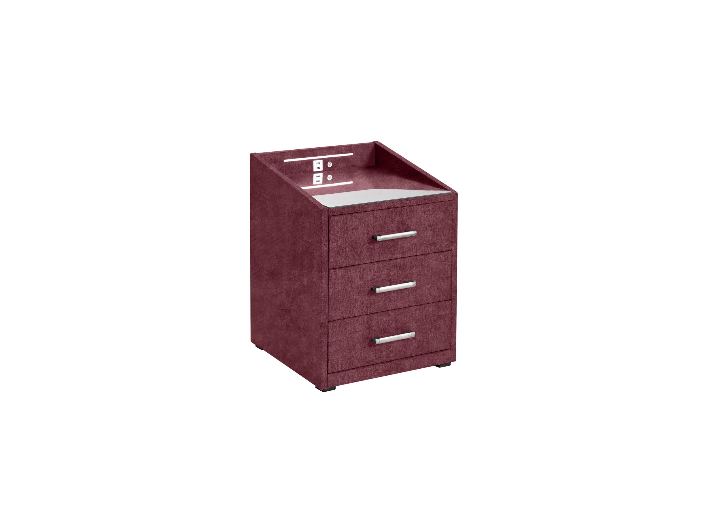 Table de chevet Moon 48x47x62cm - Table de chevet Moon 48x47x62cm
