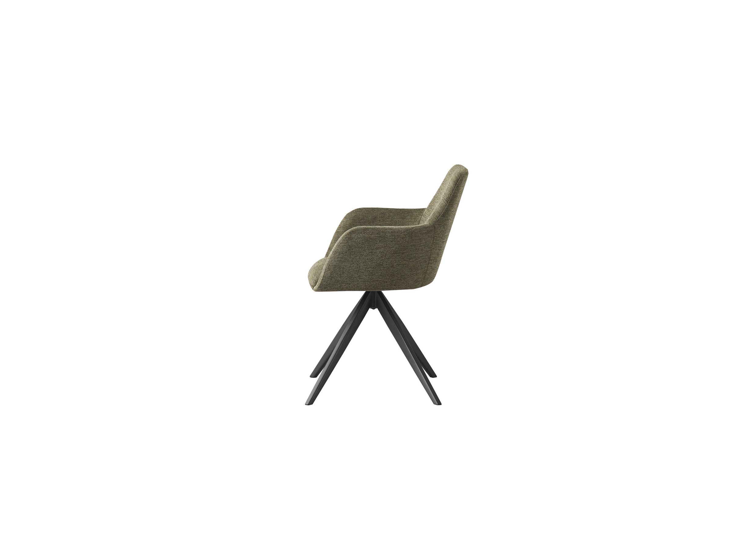 Draaistoel Sirius 57x60x83cm - stof - groen