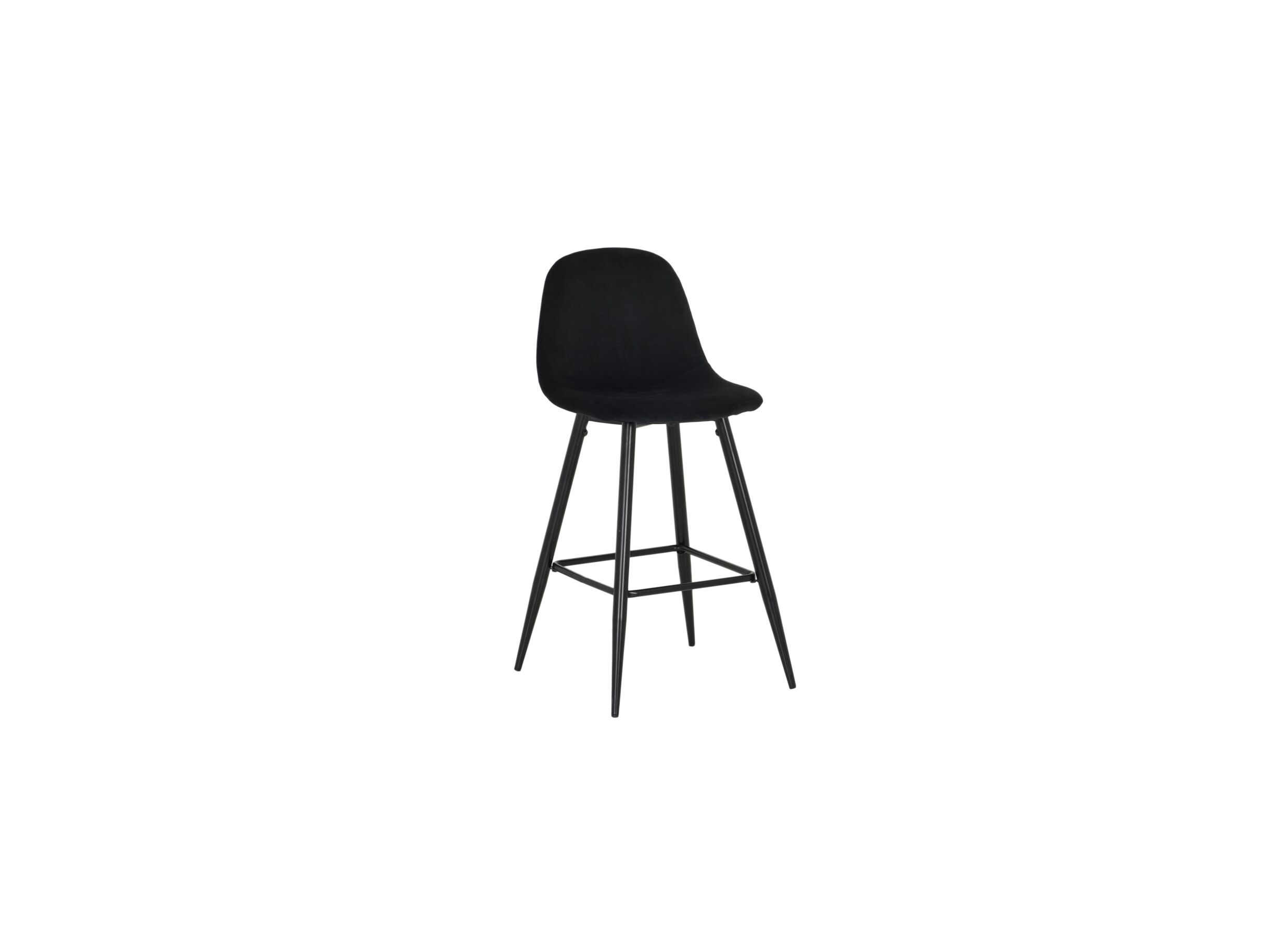 Hoofdfoto - Barstoel Charlton ZH66cm - stof - zwart