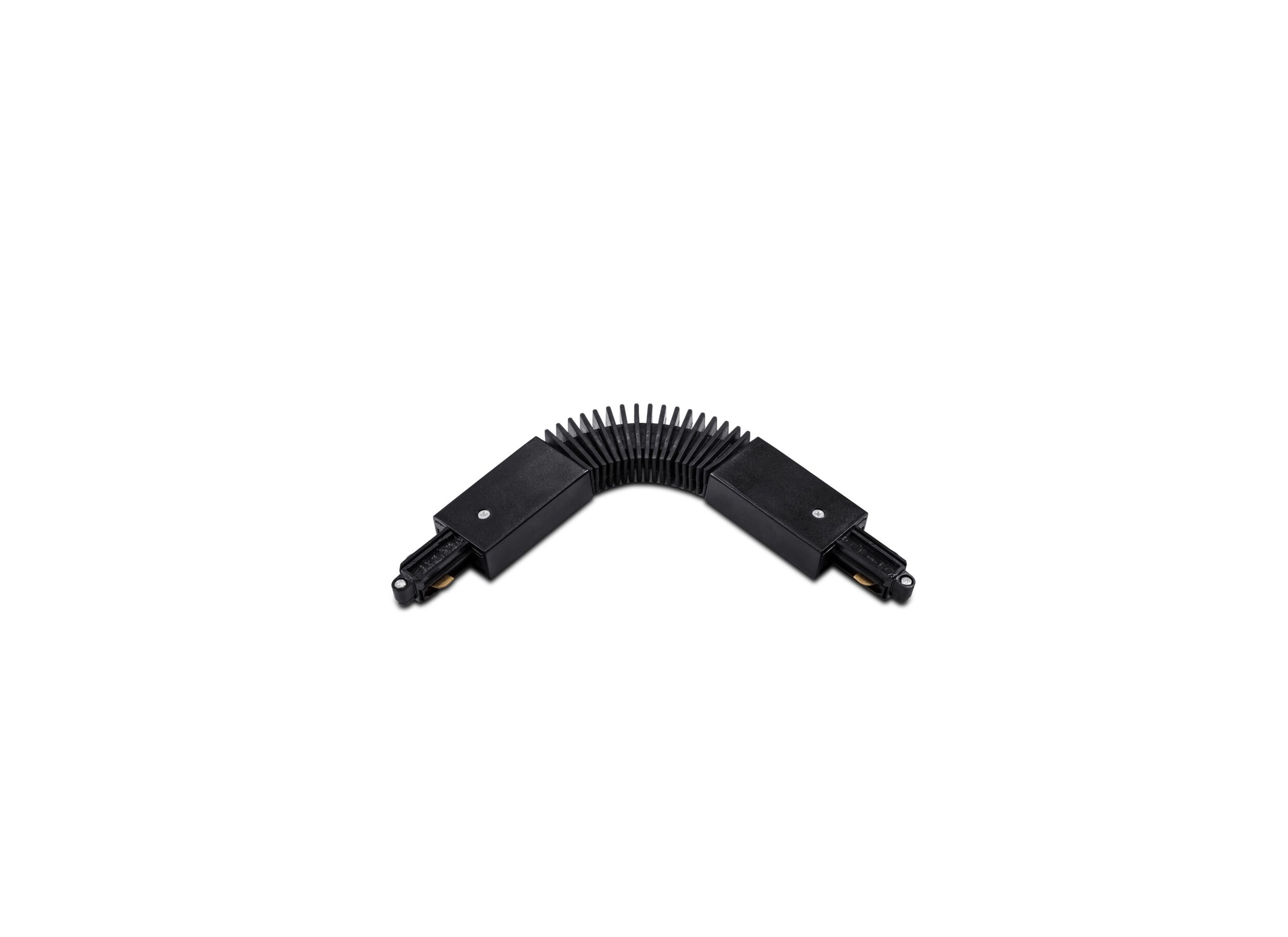 Railverlichting flexibele connector monofase zwart