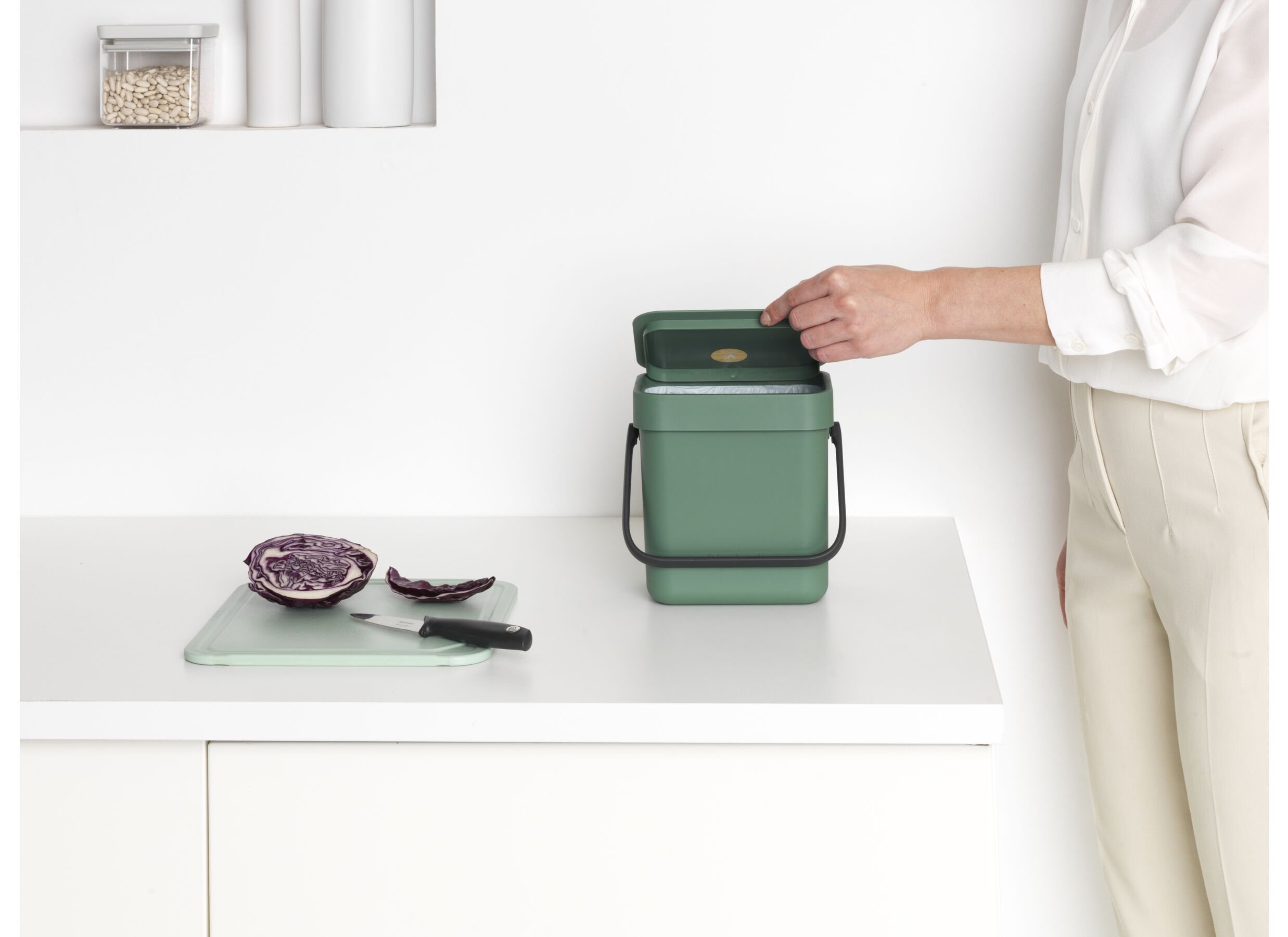 Foto ambiance - Poubelle Sort & Go Brabantia 3L