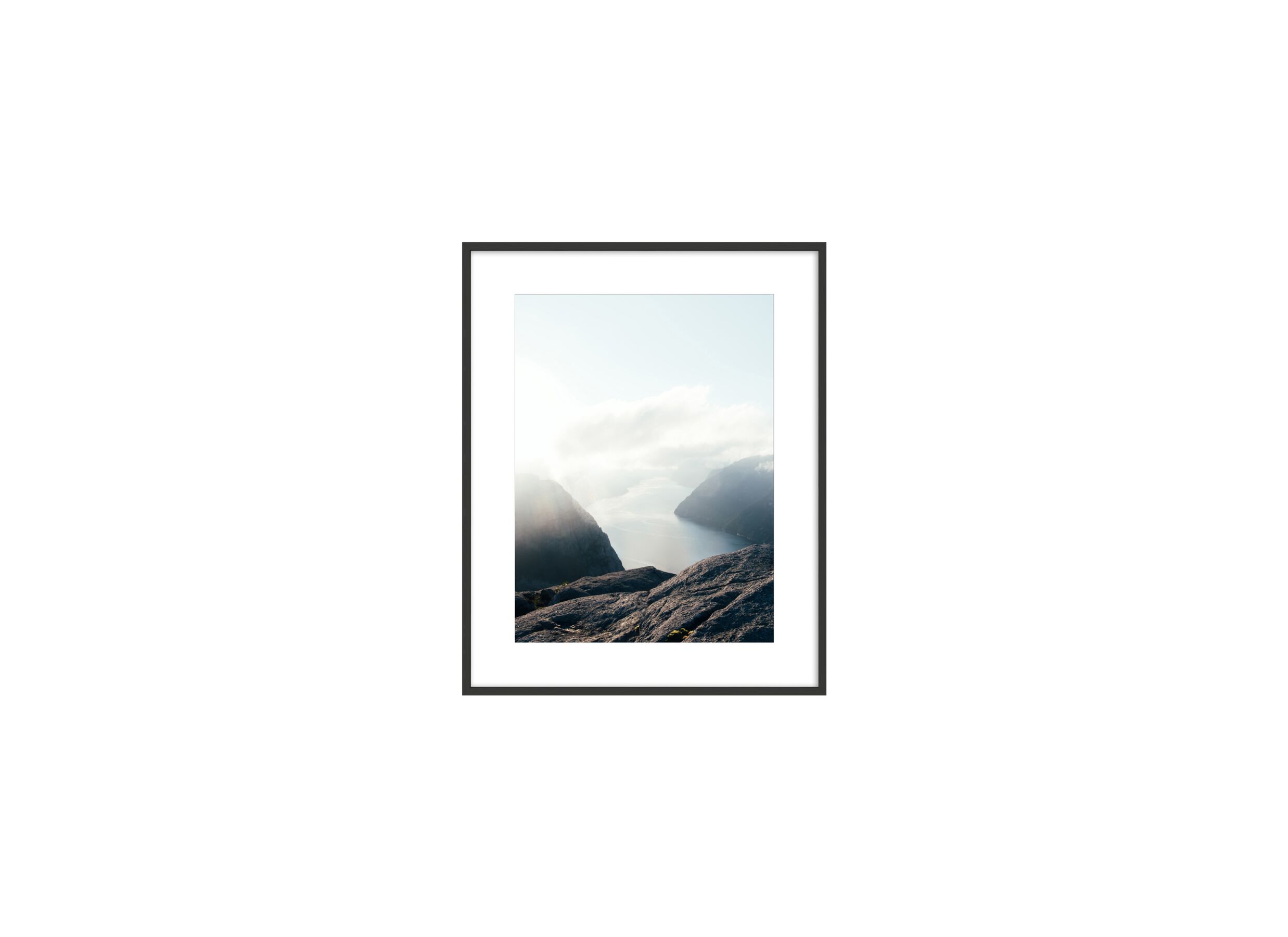 Cadre photo Brasil 40x50cm - Cadre photo Brasil 50x40cm - MDF - noir