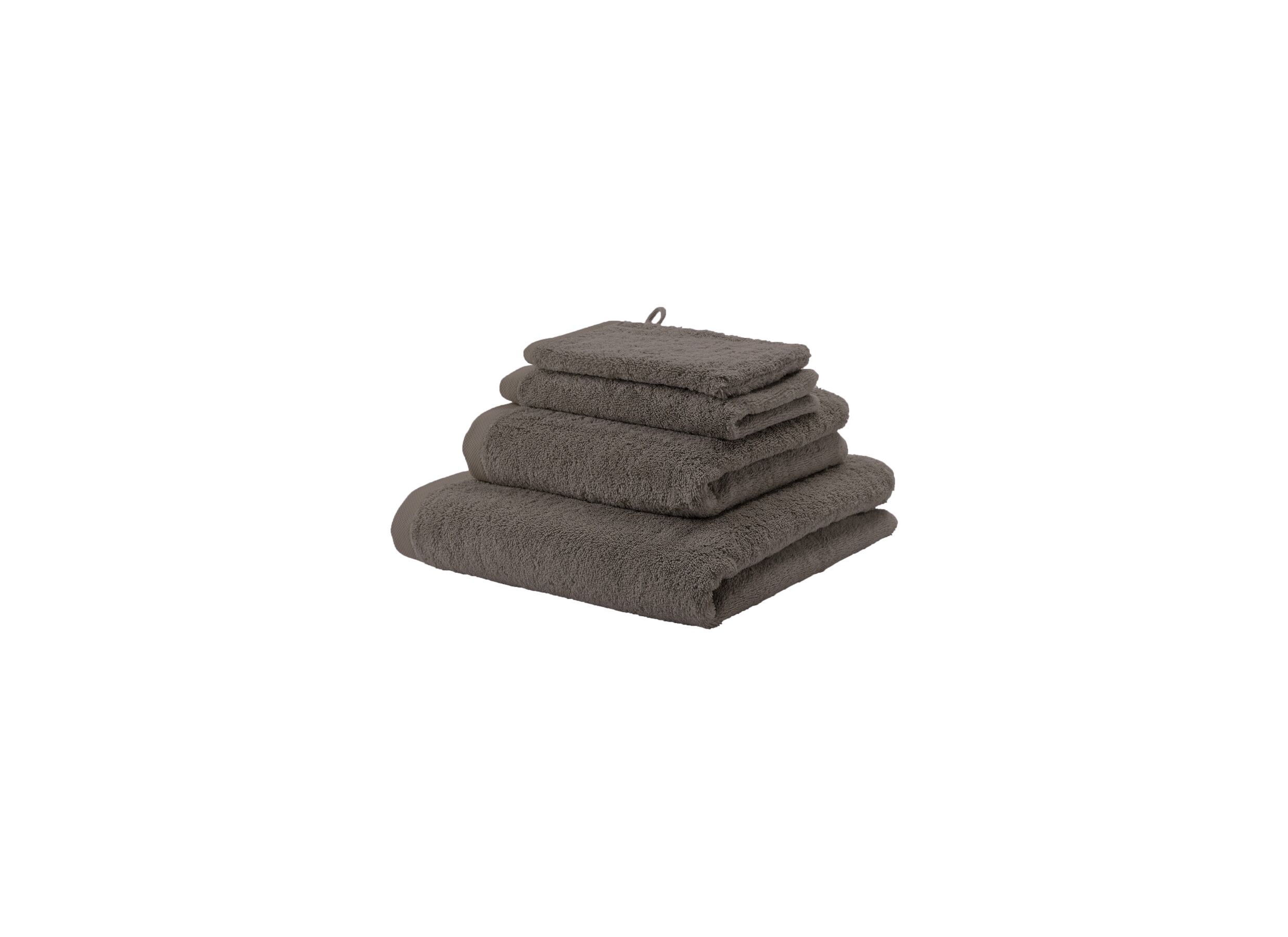 Photo ensemble - Serviette de bain London 55x100cm ash