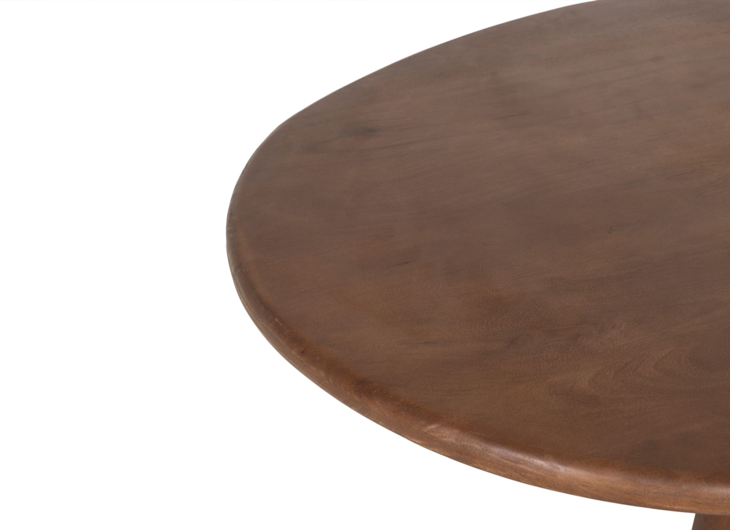 Detail - Table basse Goutte 145x85cm - manguier massif - marron