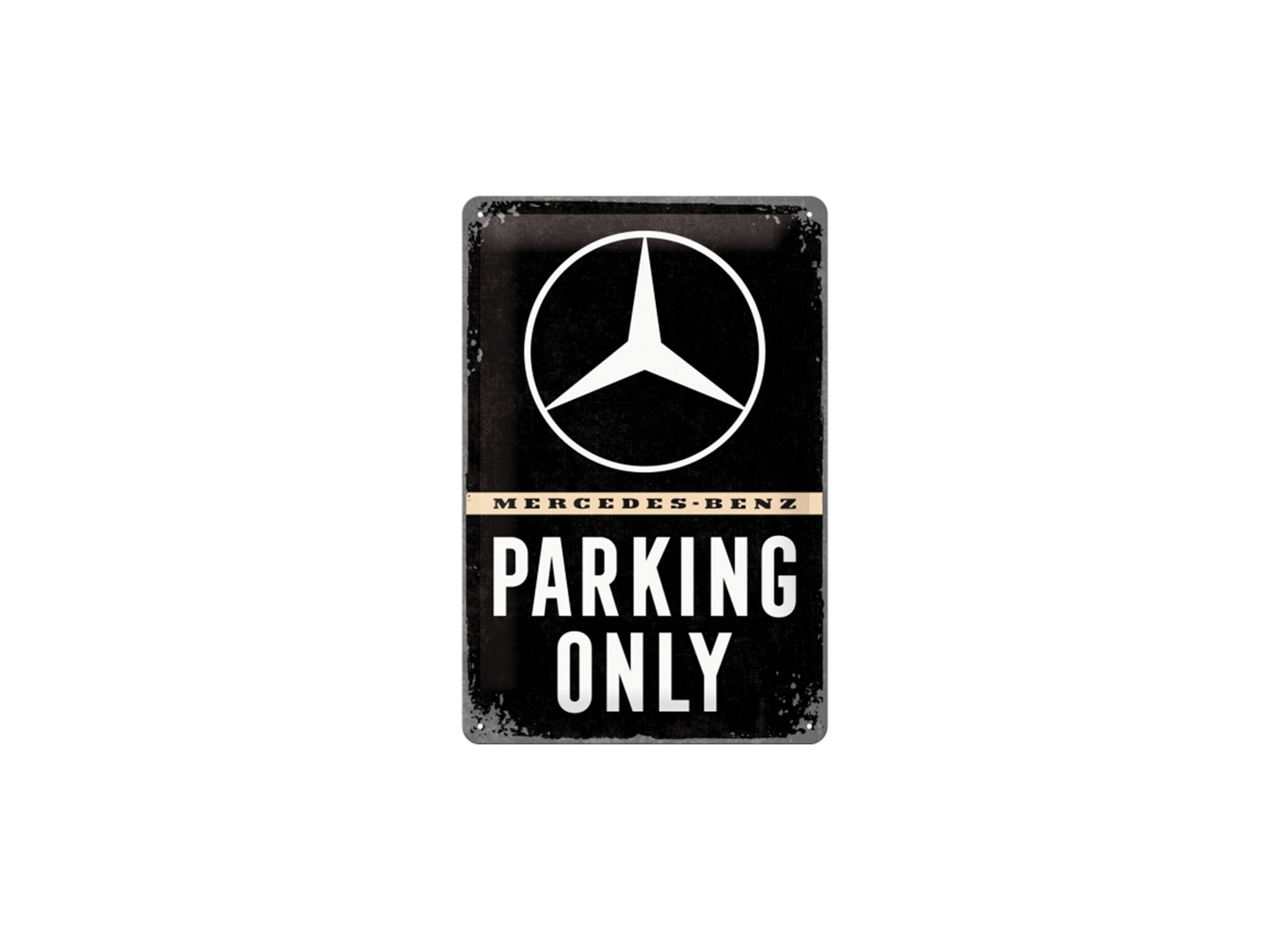 Plakkaat 20x30cm Mercedes