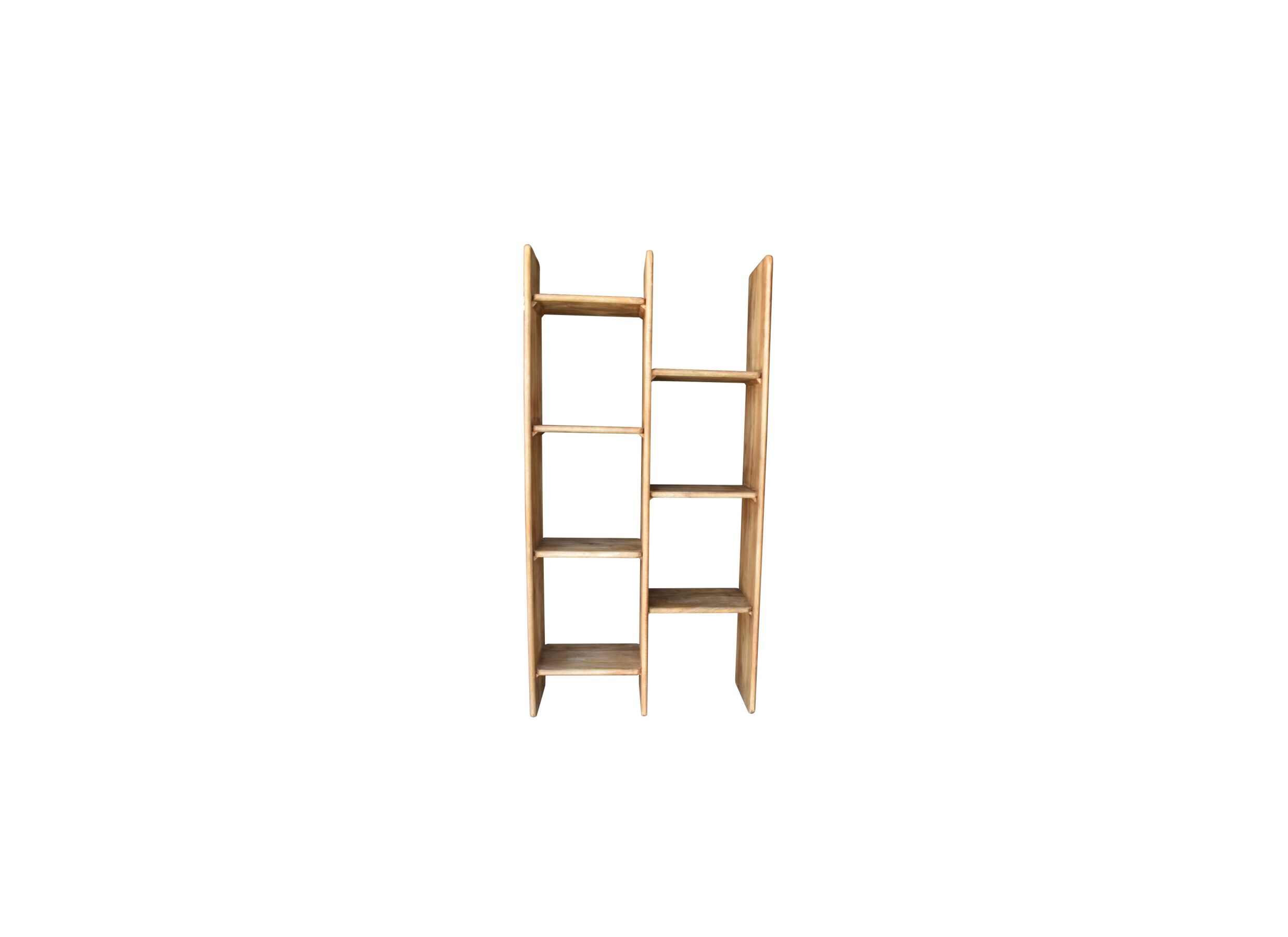 Aperçu - Étagère Barista 100x40x200cm - manguier massif - naturel