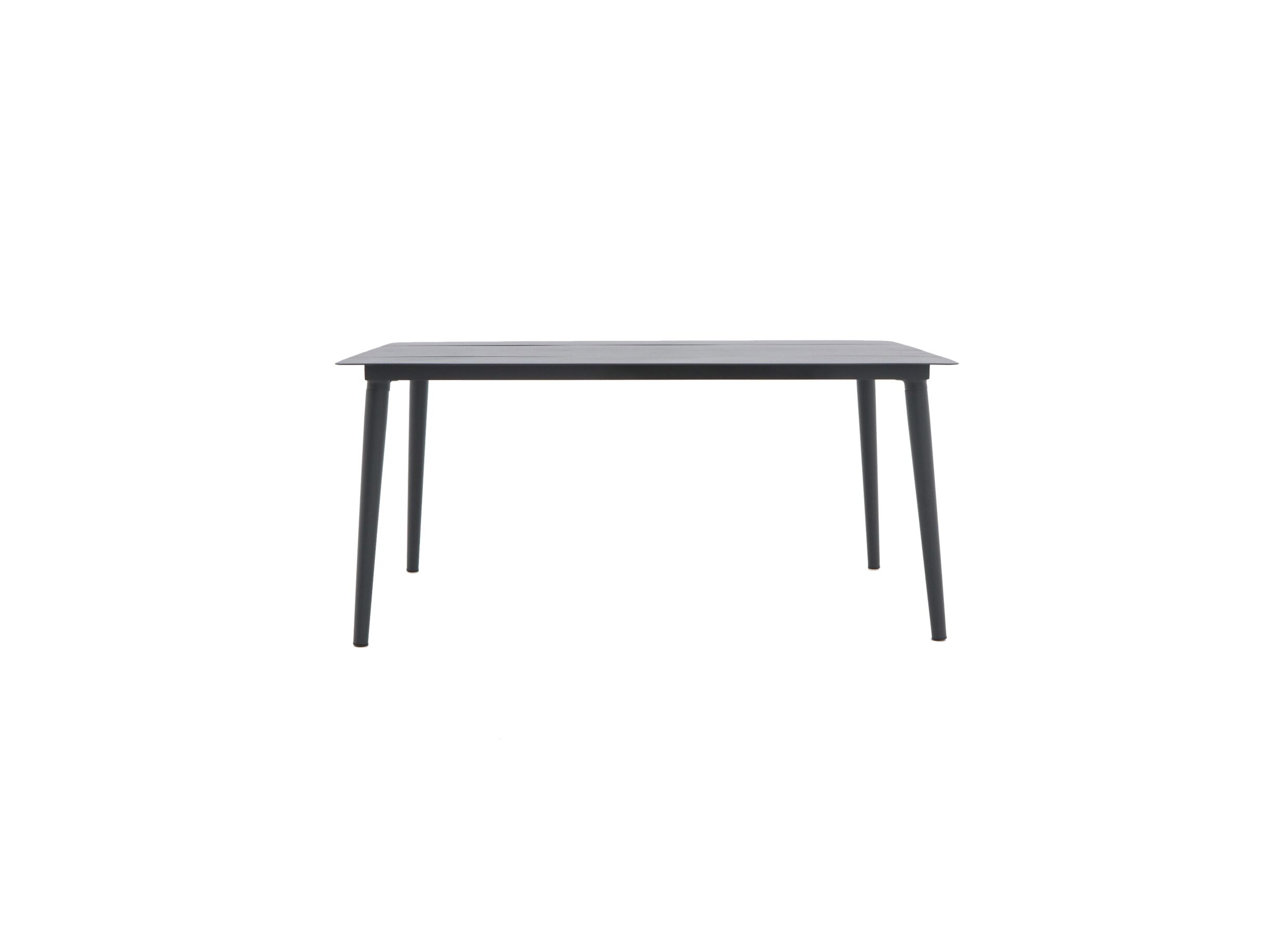 Aperçu - Table de jardin Shore 180x90cm - aluminium - anthracite