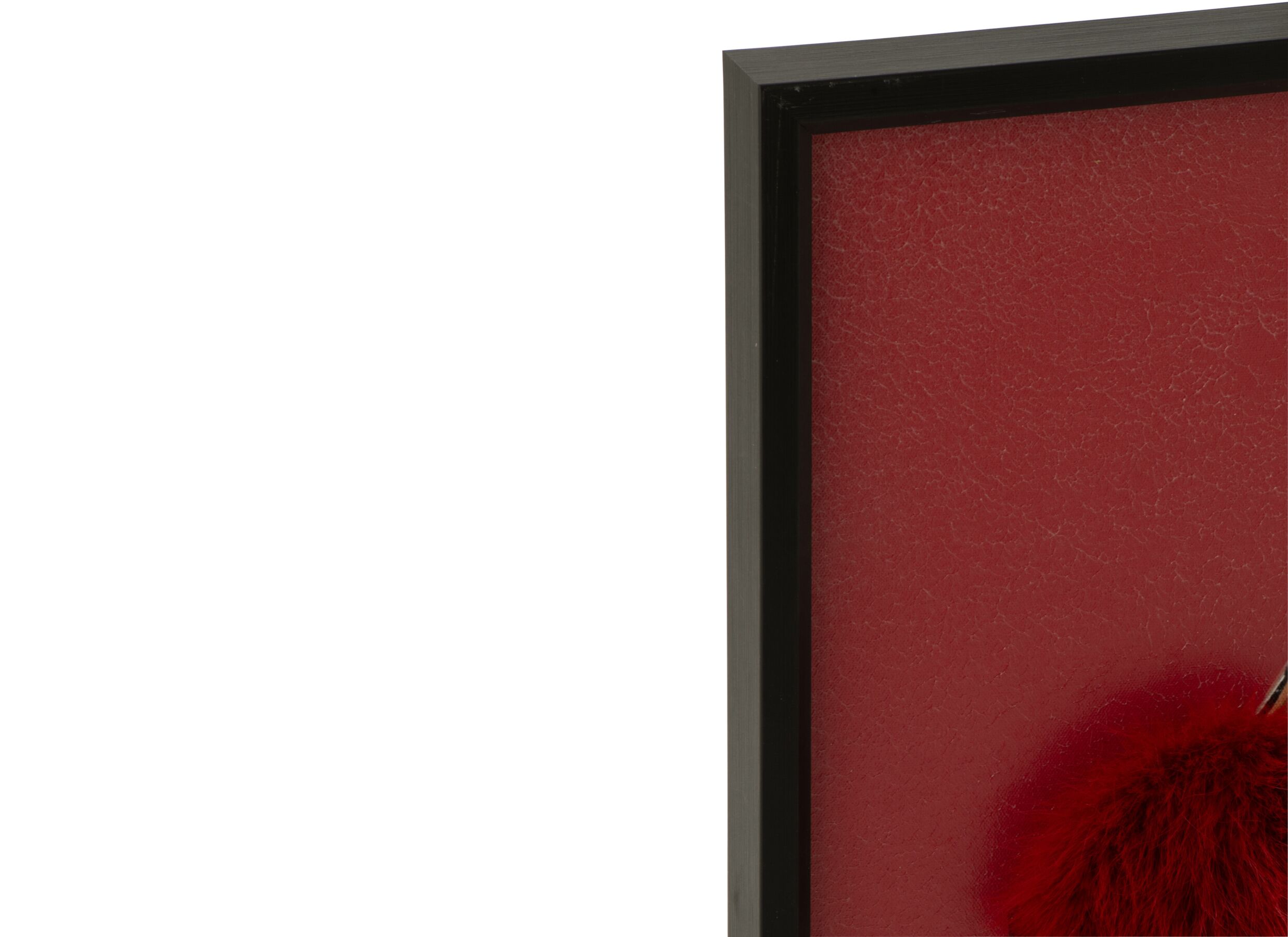 Detail - Peinture Stiletto 30x30cm - MDF & toile - multicolore