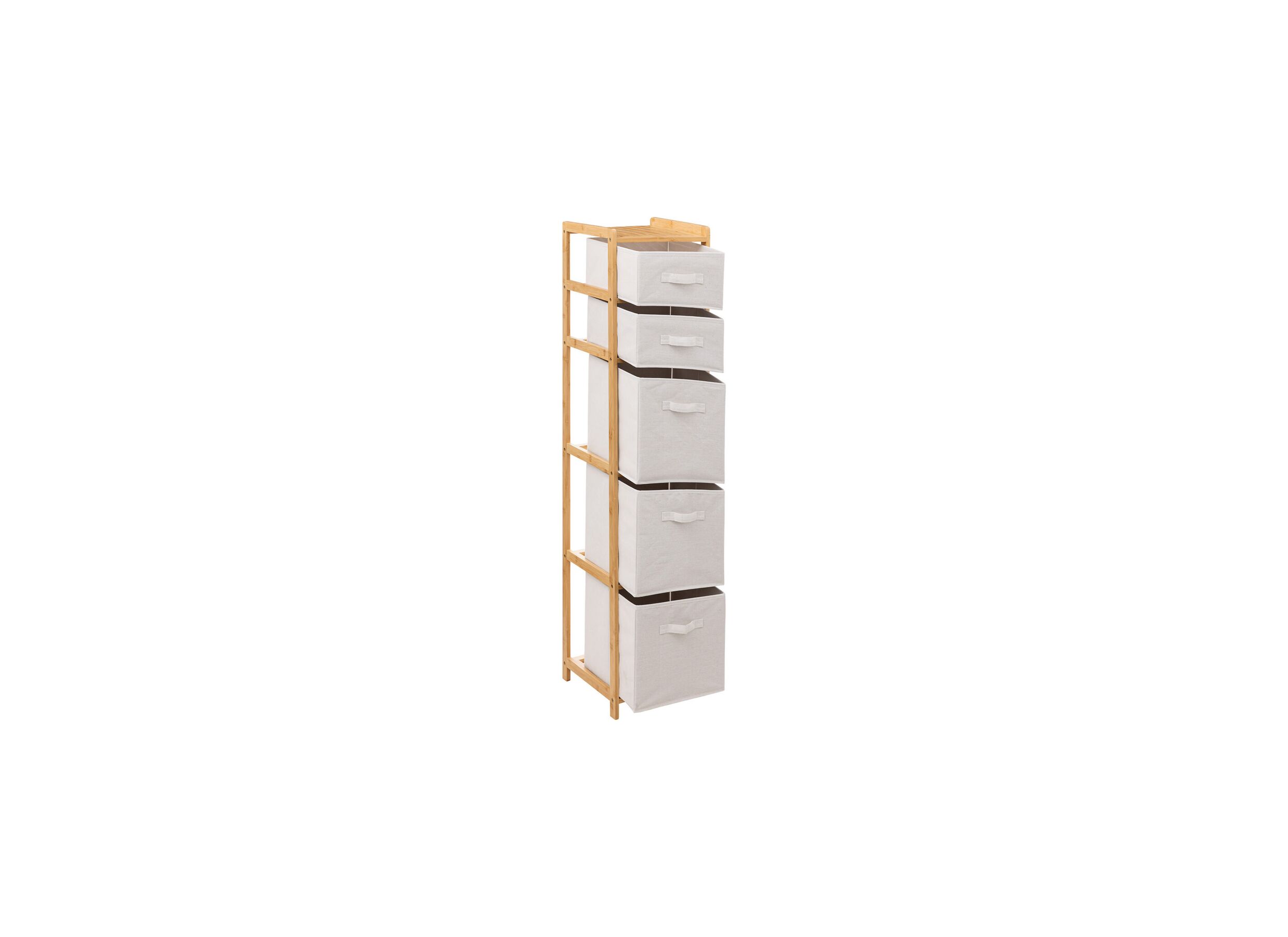 Ladekast Tidy 35x33x144,3cm - bamboe - naturel