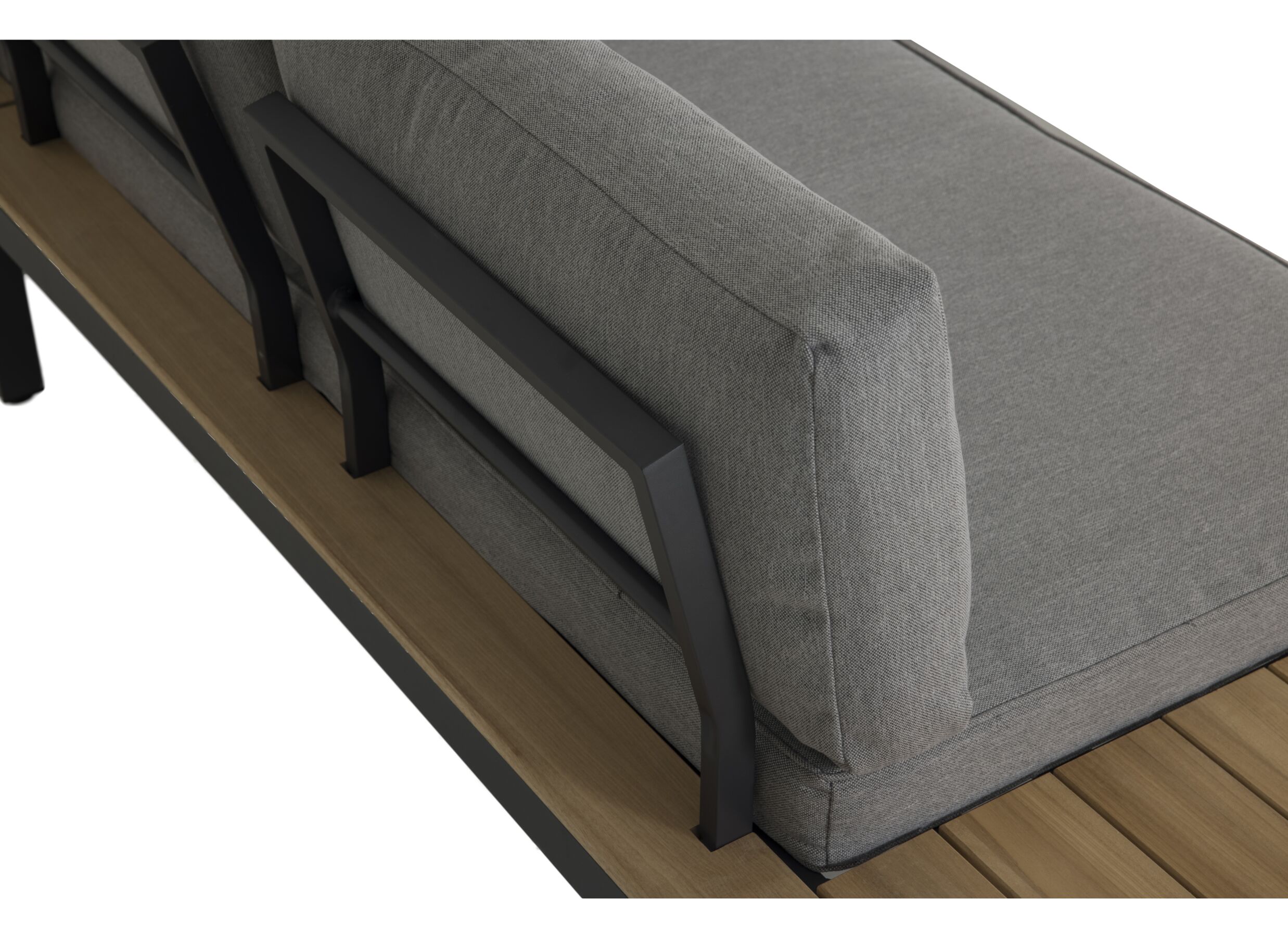 Detailfoto - Loungeset Zephyr aluminium antraciet